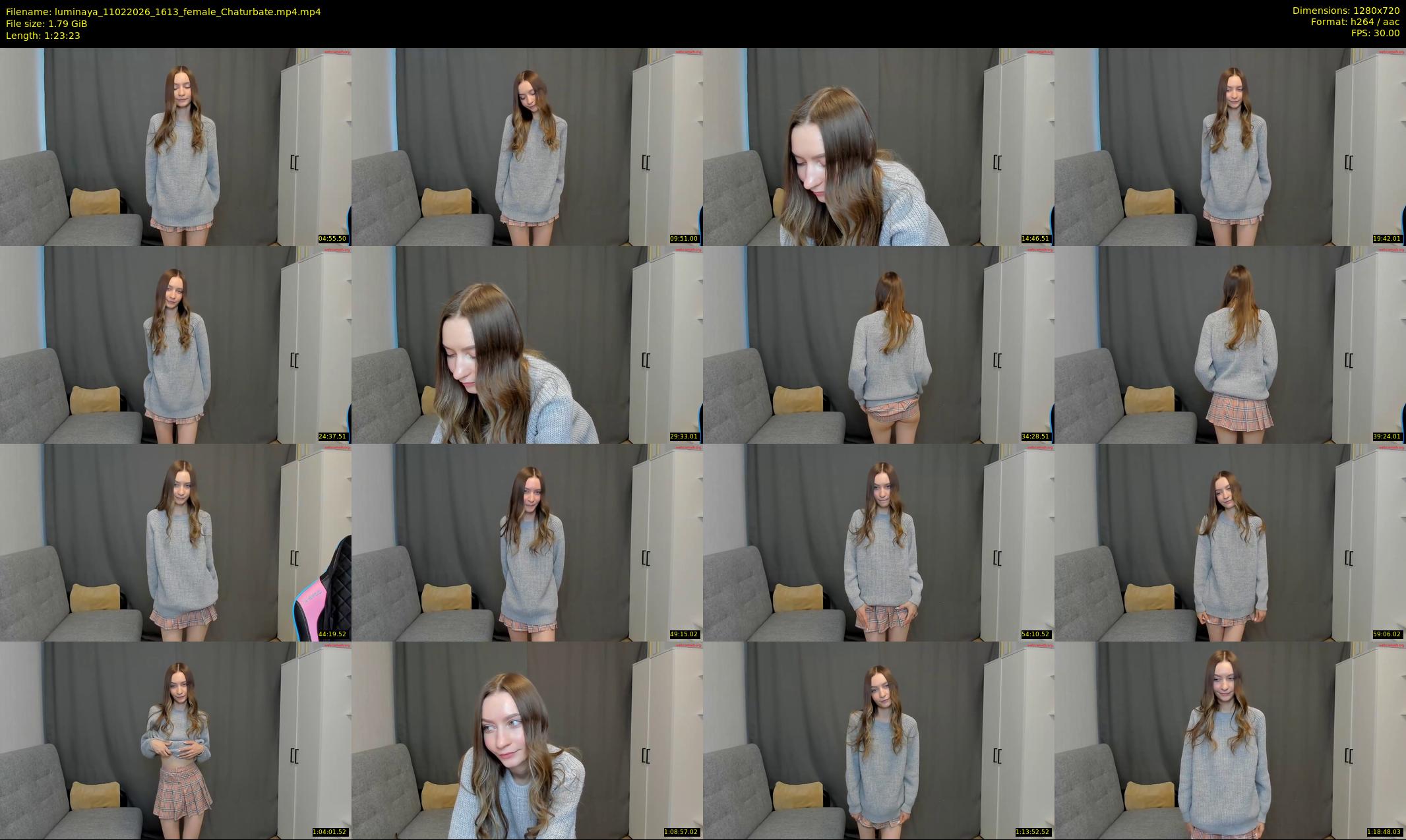 luminaya — 84 minute Chaturbate female cam show recording, 720p, Feb 11, 2026