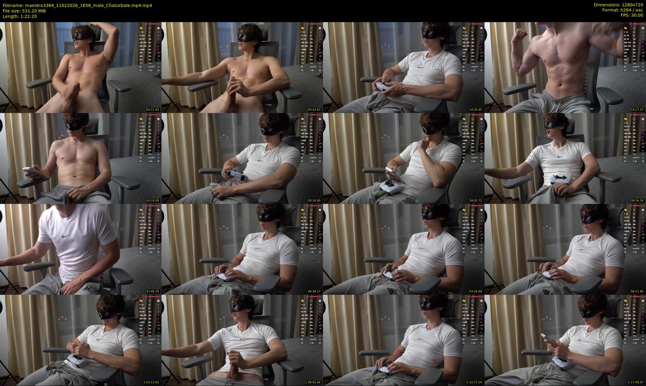 maestro3369 — 83 minute Chaturbate male cam show recording, 720p, Feb 11, 2026