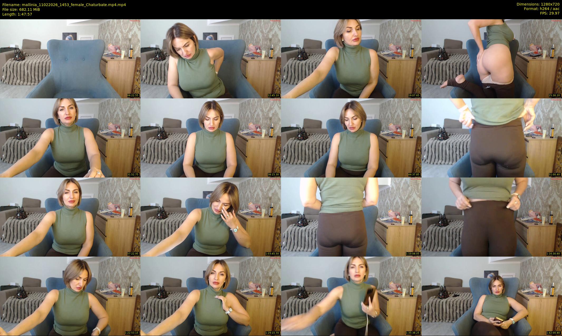 mallinia — 108 minute Chaturbate female cam show recording, 720p, Feb 11, 2026