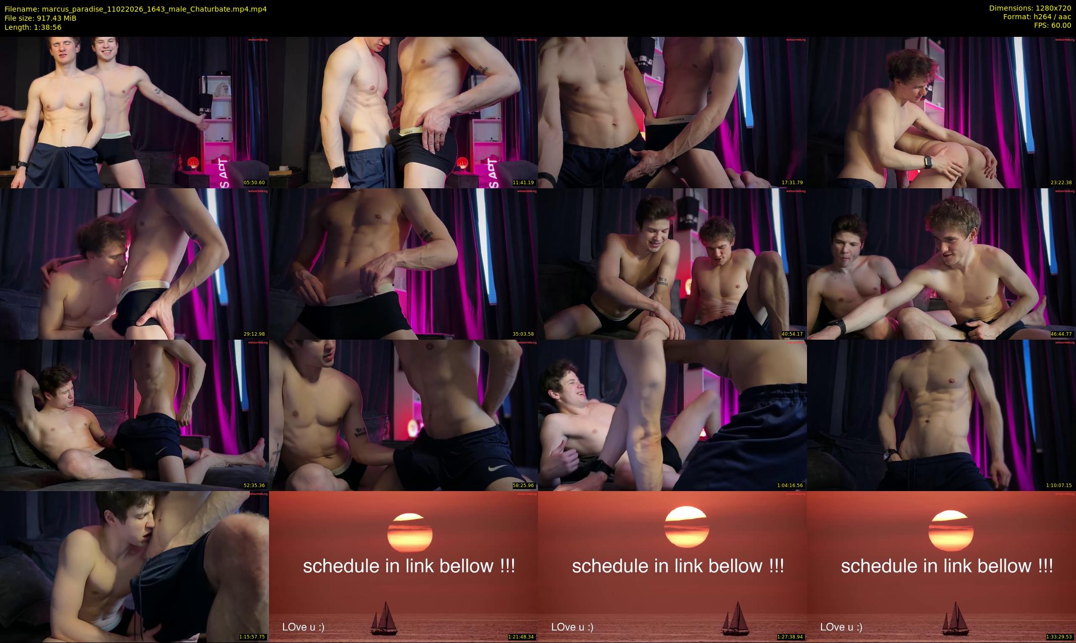 marcus_paradise — 99 minute Chaturbate male cam show recording, 720p, Feb 11, 2026