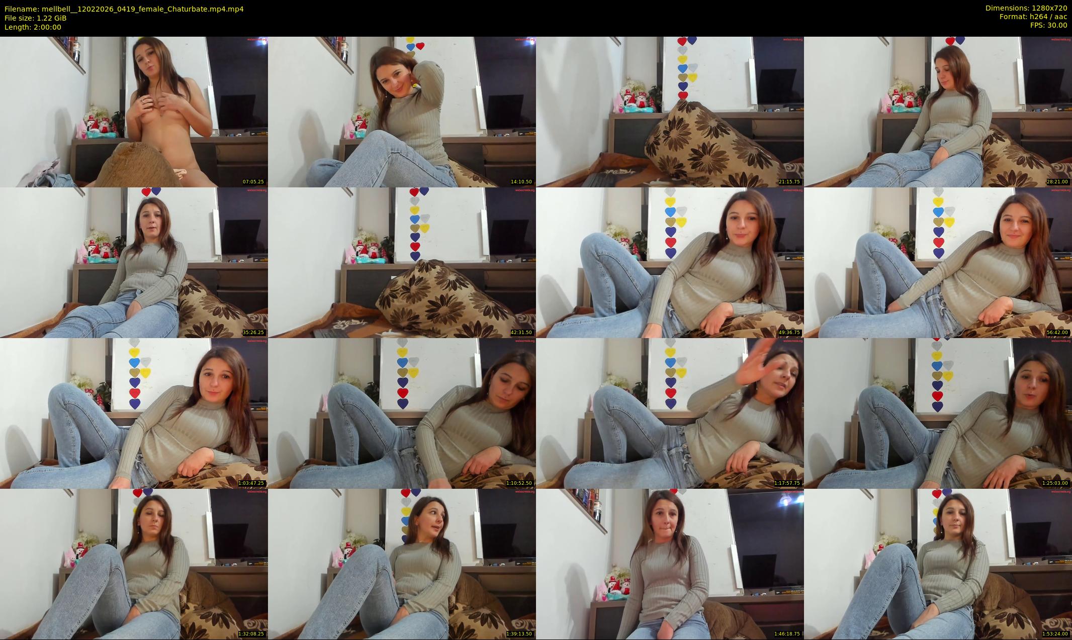 mellbell_ — 120 minute Chaturbate female cam show recording, 720p, Feb 12, 2026