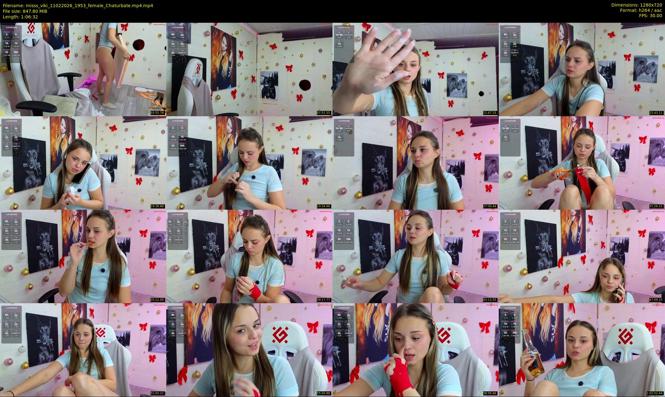 misss_viki — 67 minute Chaturbate couple cam show recording, 720p, Feb 11, 2026