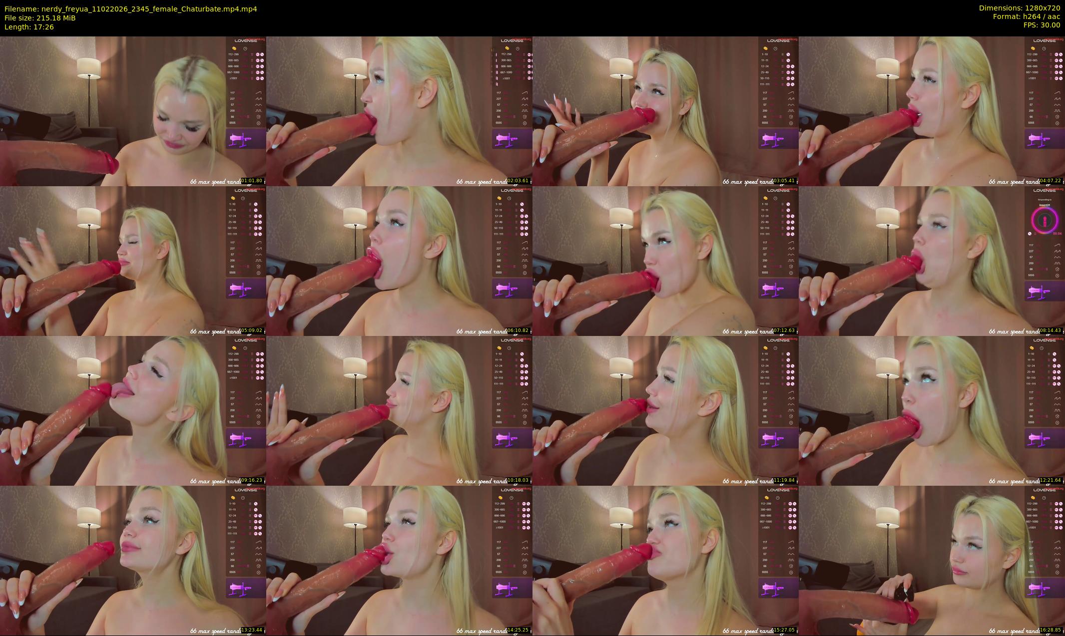 nerdy_freyua — 18 minute Chaturbate female cam show recording, 720p, Feb 11, 2026