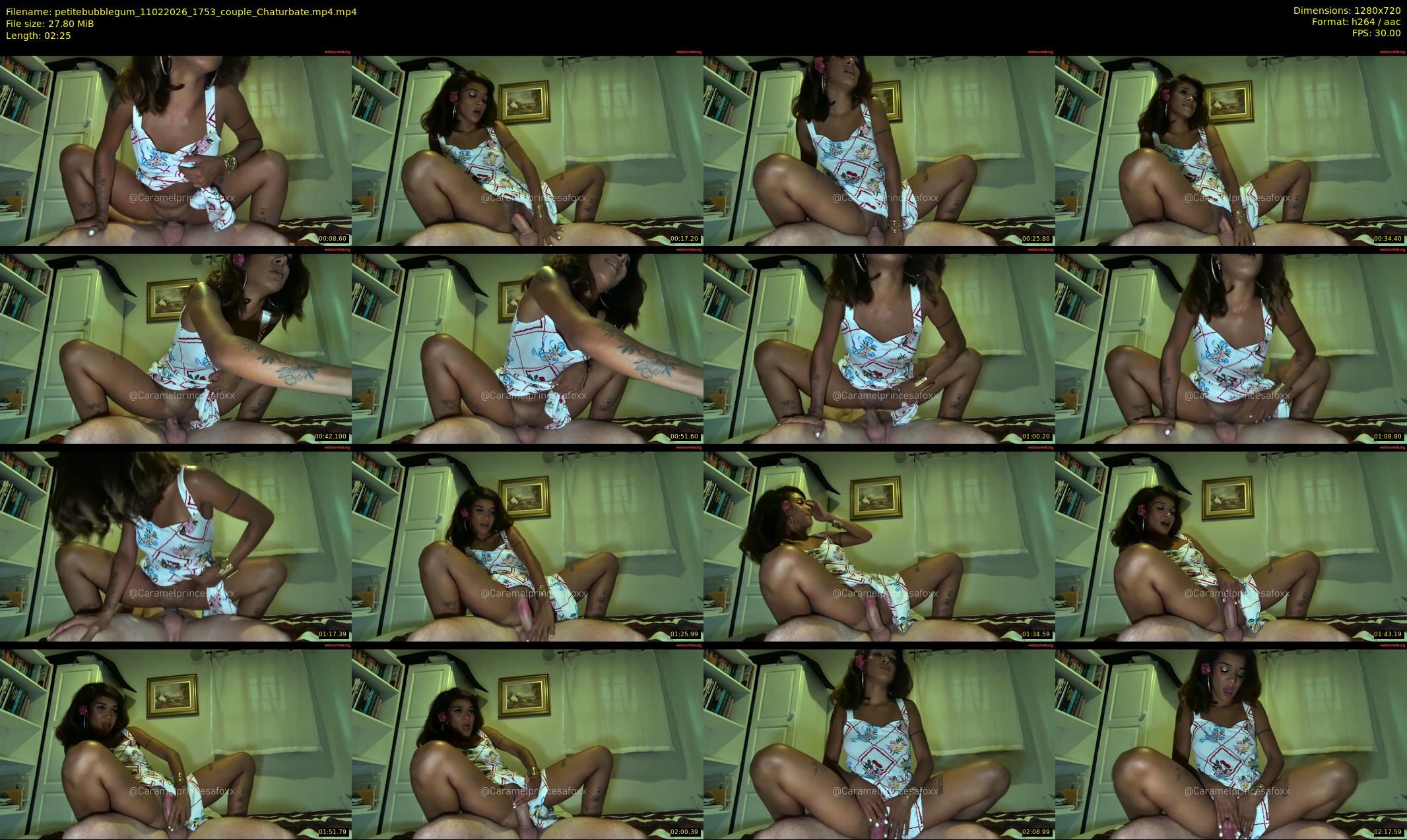 petitebubblegum — 3 minute Chaturbate couple cam show recording, 720p, Feb 11, 2026