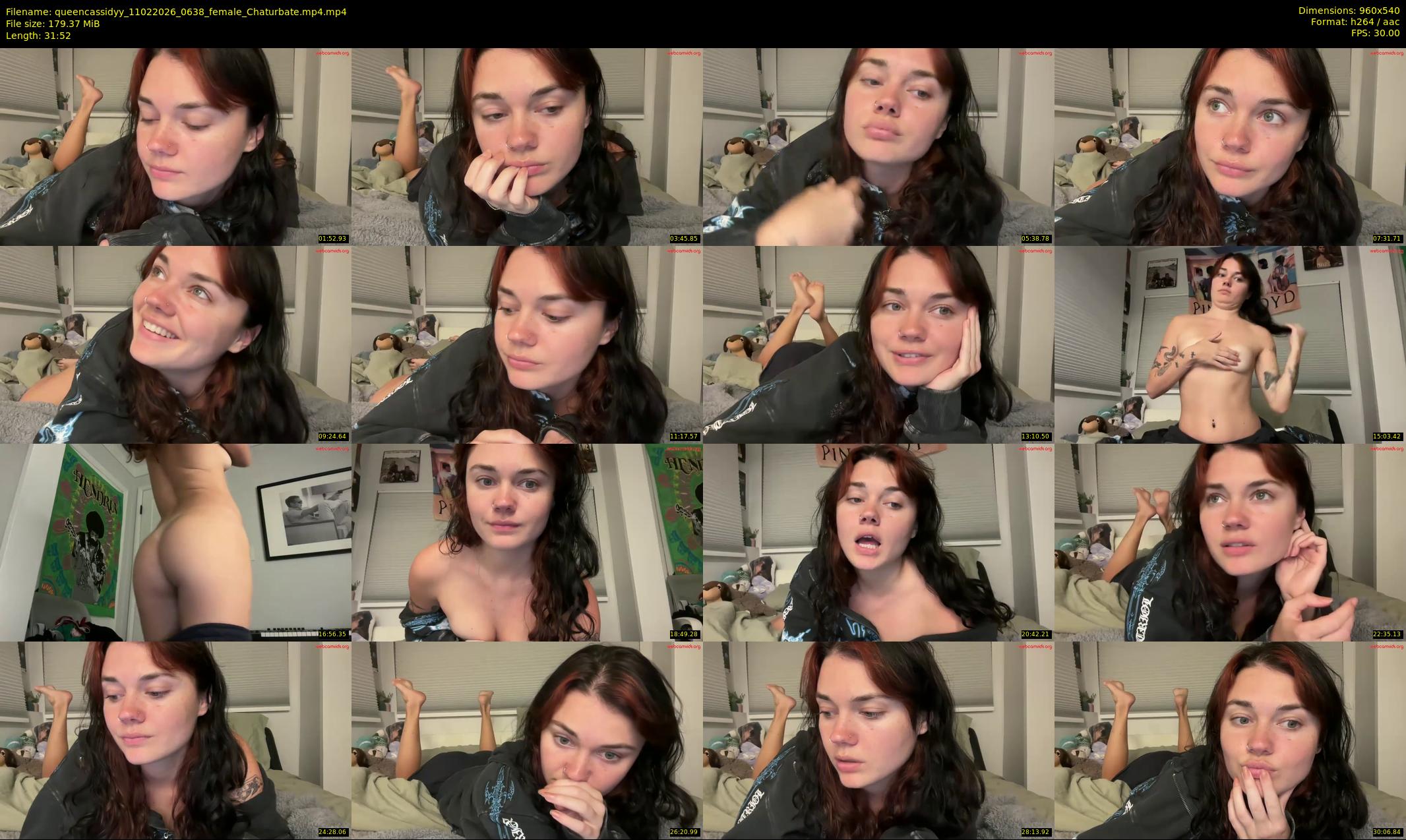queencassidyy — 32 minute Chaturbate female cam show recording, 480p, Feb 11, 2026