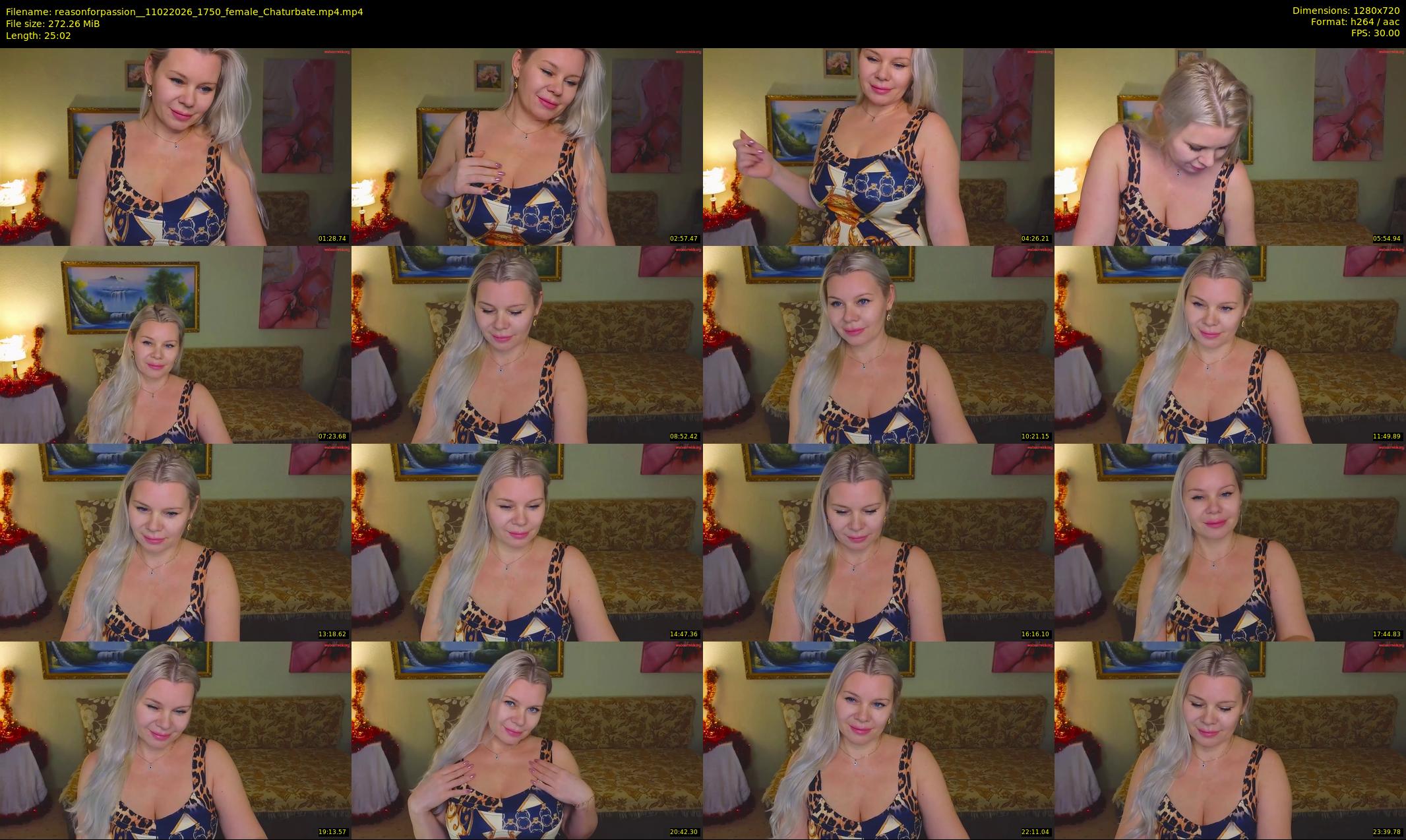 reasonforpassion_ — 26 minute Chaturbate female cam show recording, 720p, Feb 11, 2026