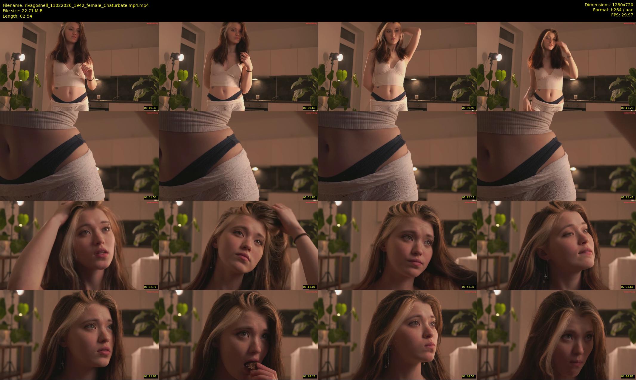 rivagosnell — 3 minute Chaturbate female cam show recording, 720p, Feb 11, 2026
