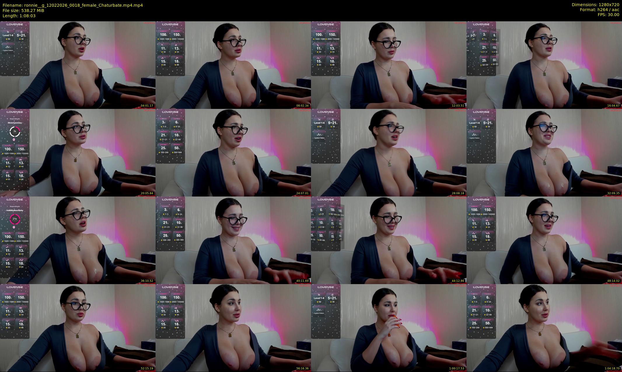 ronnie__g — 69 minute Chaturbate female cam show recording, 720p, Feb 12, 2026