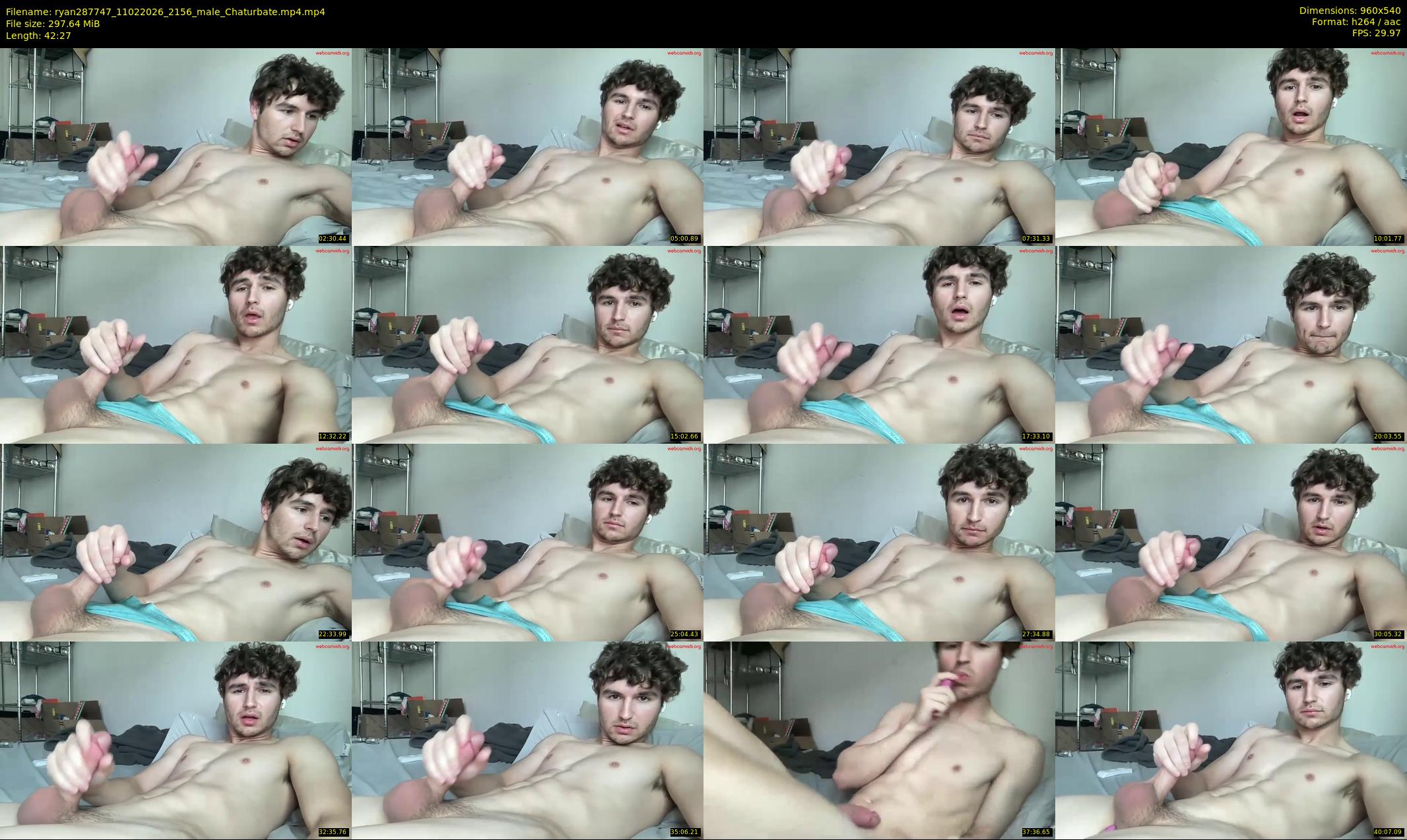 ryan287747 — 43 minute Chaturbate male cam show recording, 480p, Feb 11, 2026