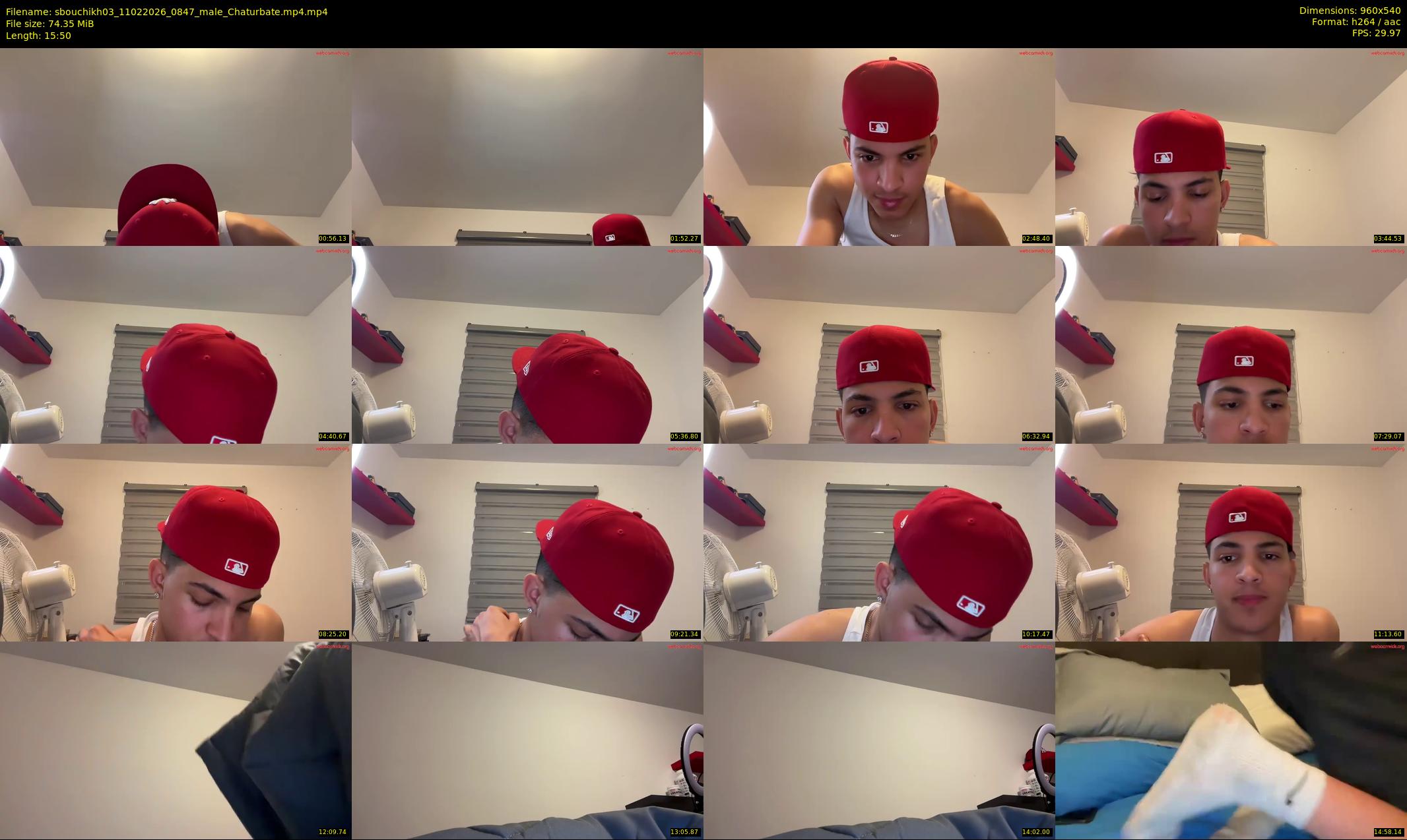 sbouchikh03 — 16 minute Chaturbate male cam show recording, 480p, Feb 11, 2026