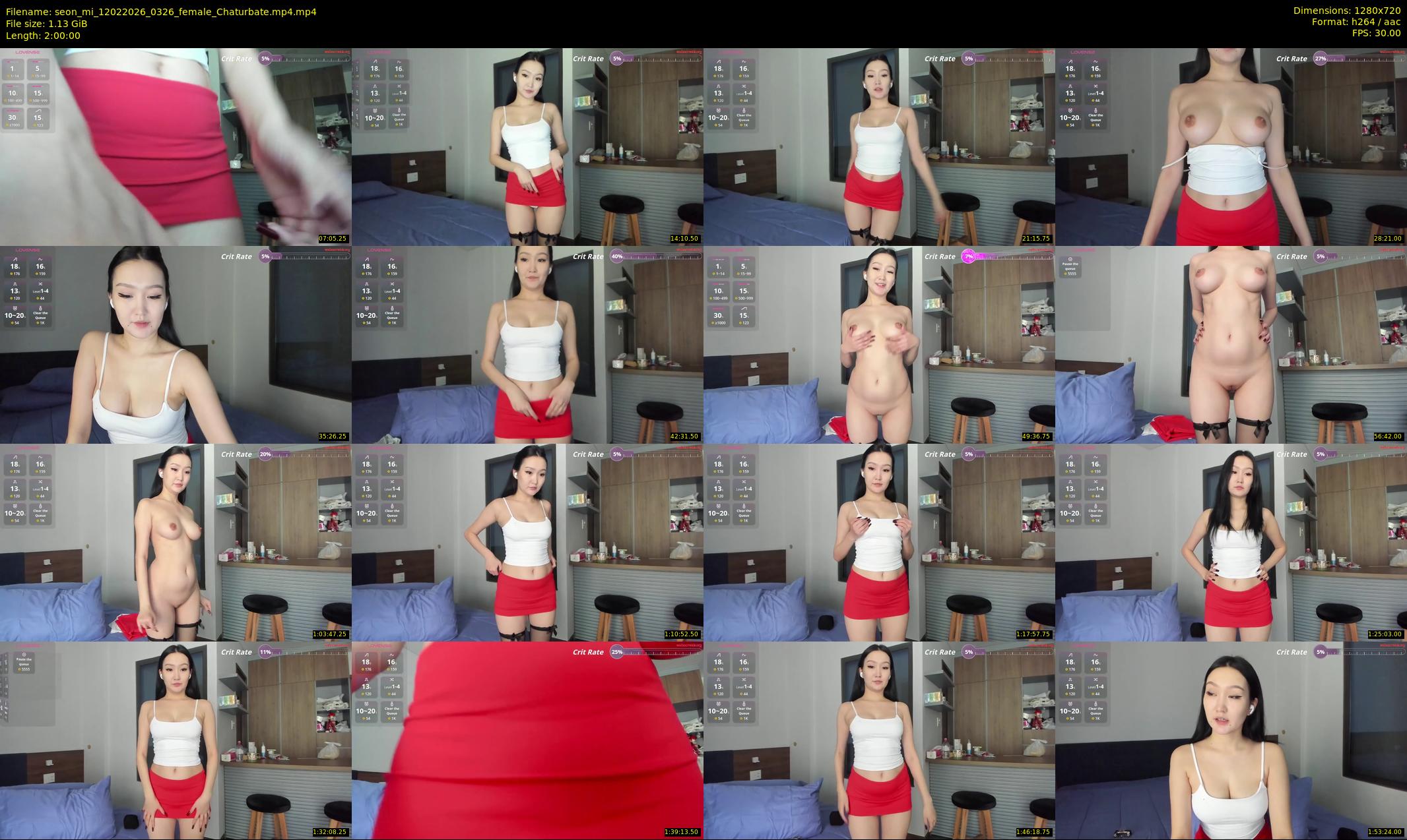 seon_mi — 120 minute Chaturbate female cam show recording, 720p, Feb 12, 2026