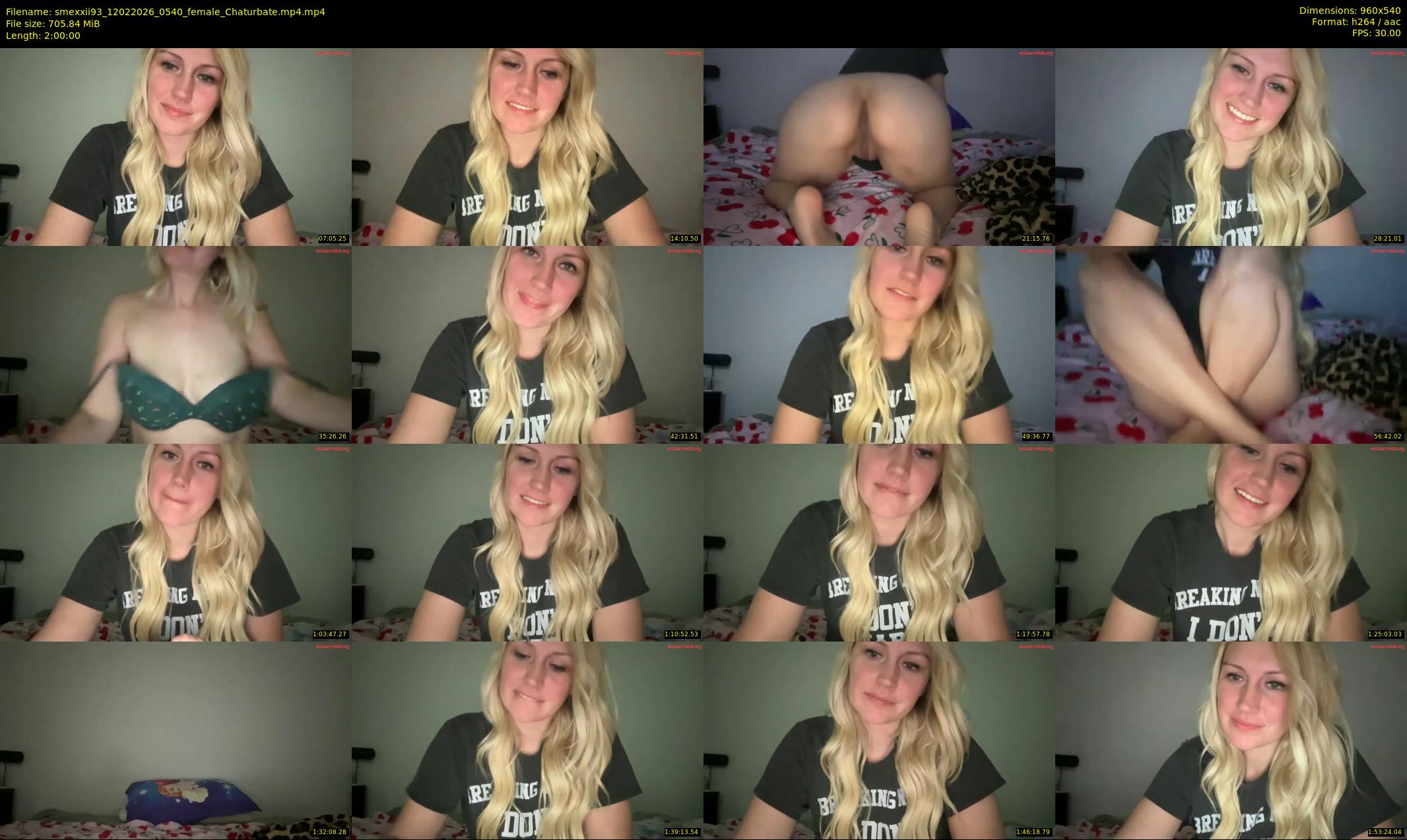 smexxii93 — 120 minute Chaturbate female cam show recording, 480p, Feb 12, 2026