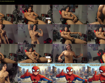 spideychill — 44 minute Chaturbate male cam show recording, 720p, Feb 12, 2026