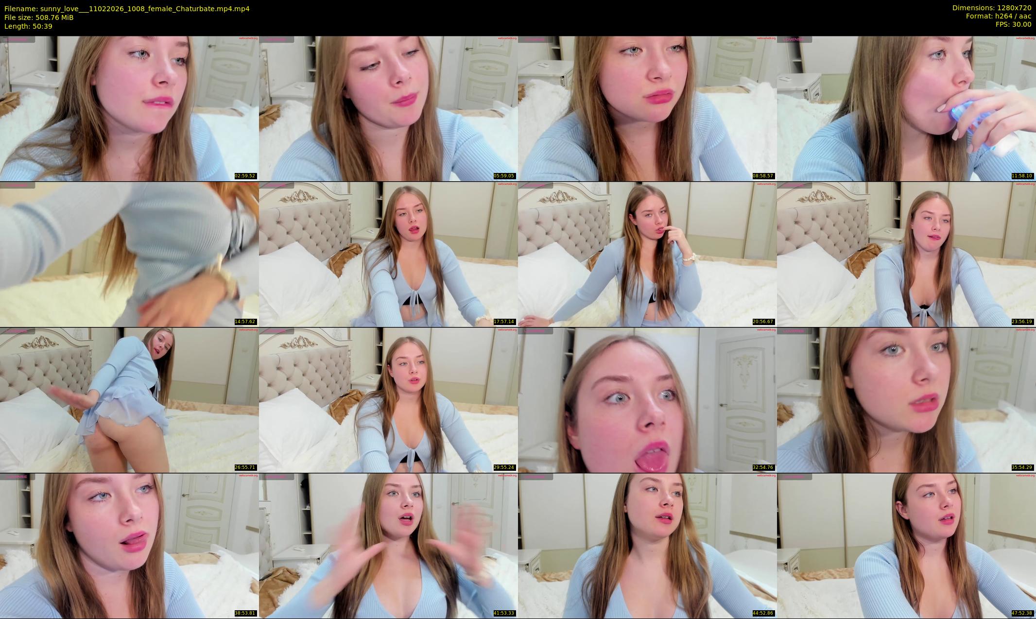 sunny_love__ — 51 minute Chaturbate female cam show recording, 720p, Feb 11, 2026