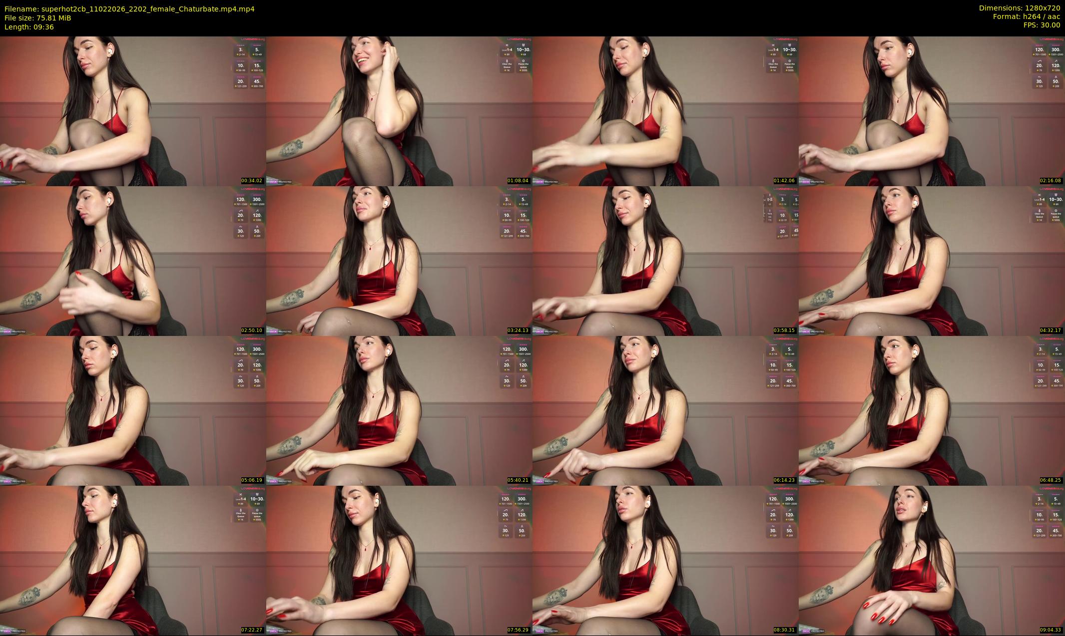 superhot2cb — 10 minute Chaturbate female cam show recording, 720p, Feb 11, 2026