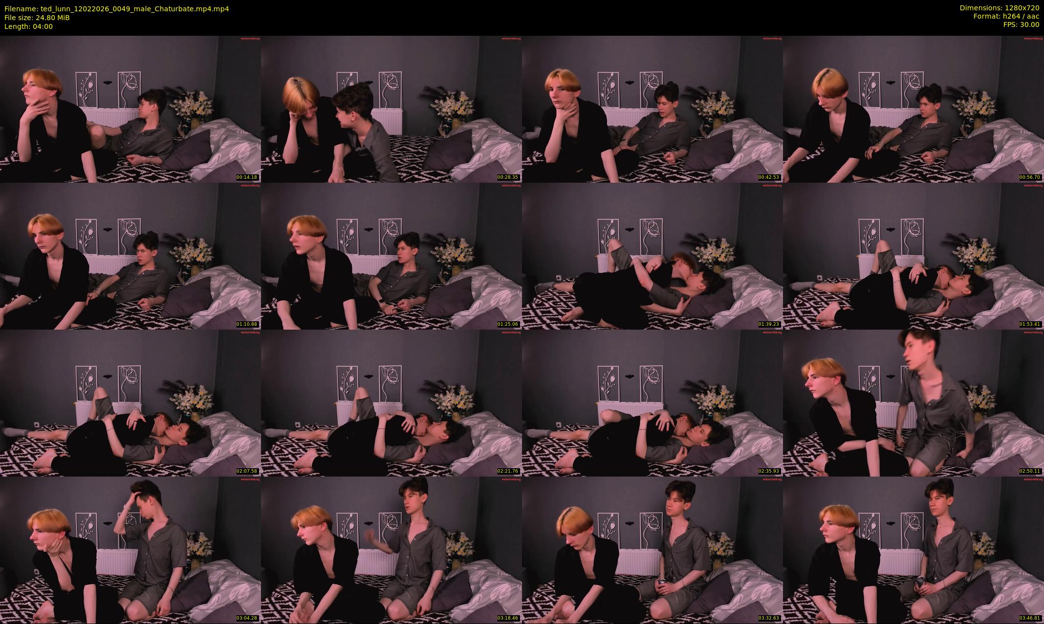 ted_lunn — 4 minute Chaturbate male cam show recording, 720p, Feb 12, 2026