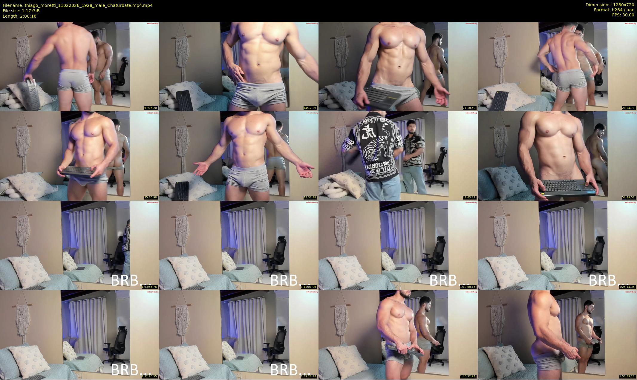 thiago_moretti — 121 minute Chaturbate male cam show recording, 720p, Feb 11, 2026