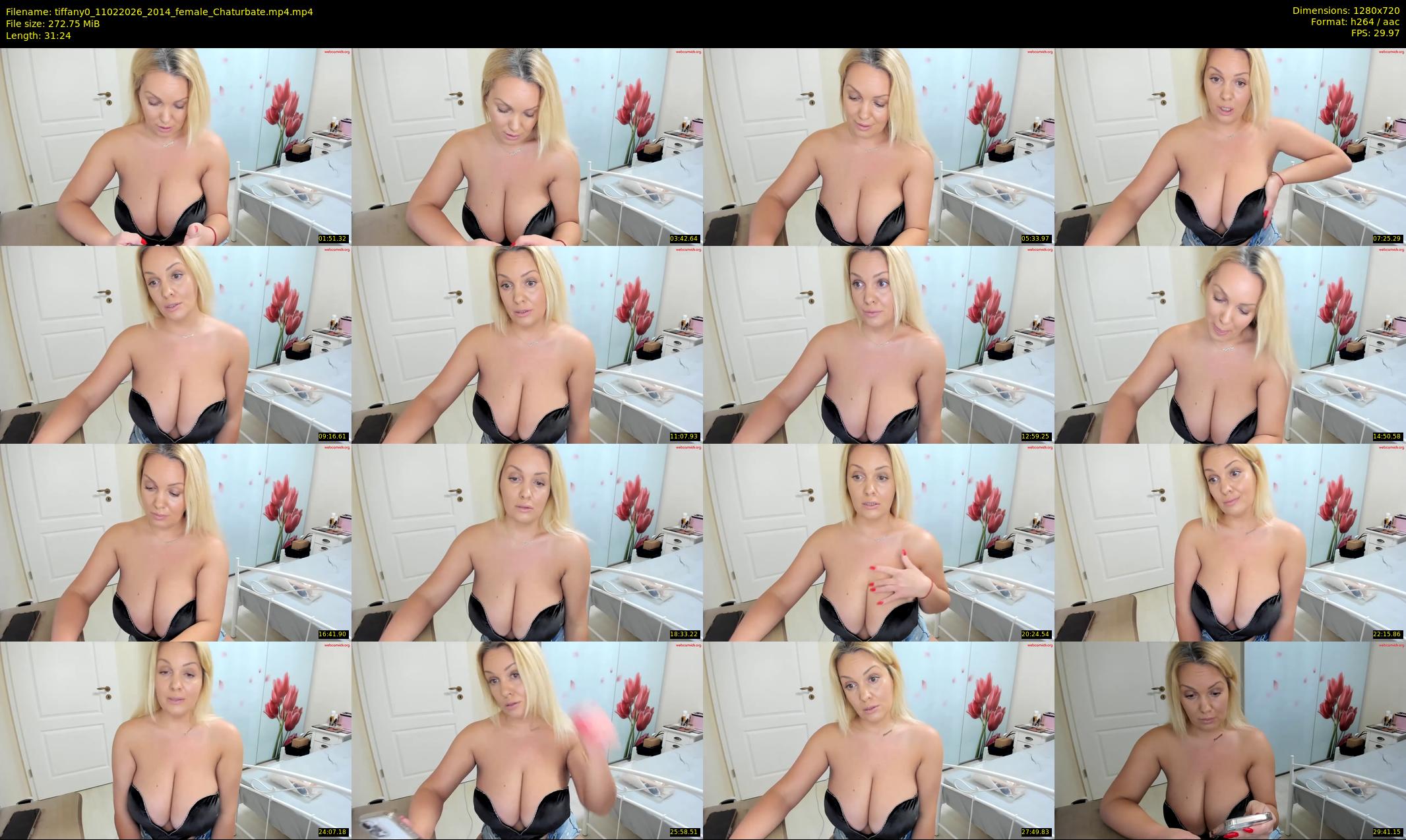 tiffany0 — 32 minute Chaturbate female cam show recording, 720p, Feb 11, 2026