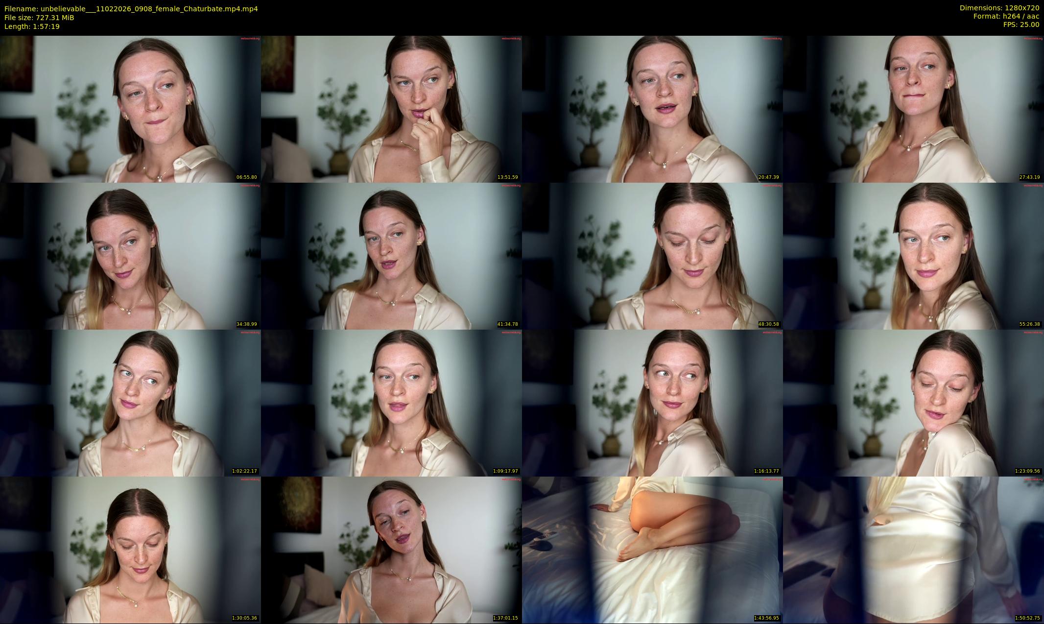 unbelievable__ — 118 minute Chaturbate female cam show recording, 720p, Feb 11, 2026