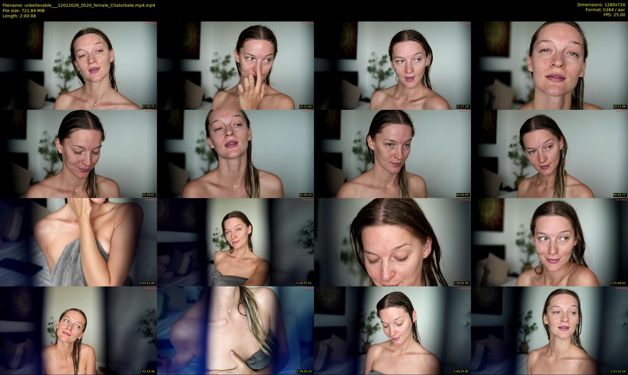 unbelievable__ — 121 minute Chaturbate female cam show recording, 720p, Feb 12, 2026