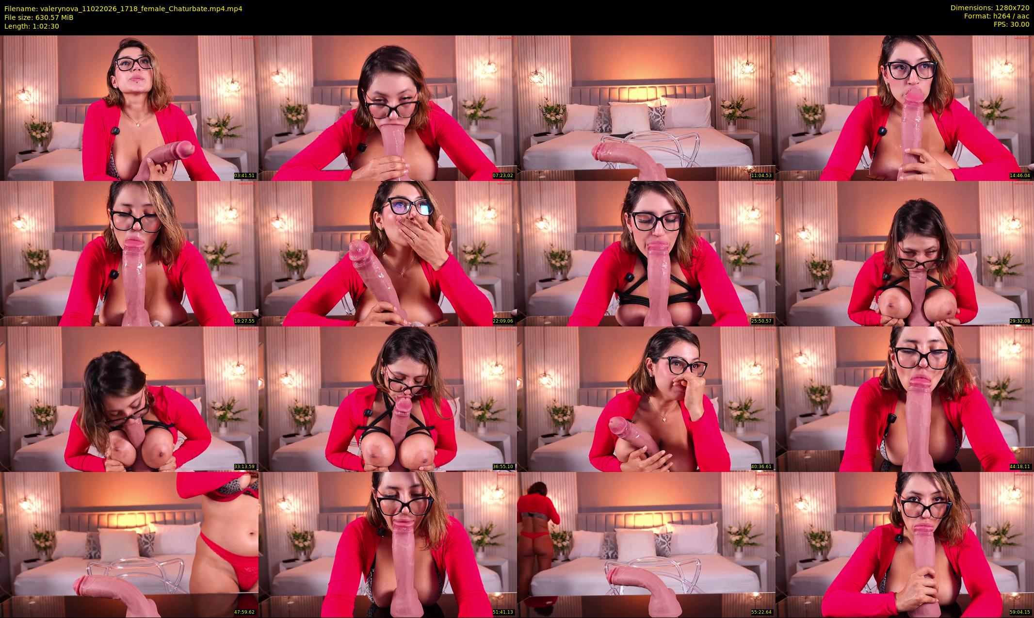 valerynova — 63 minute Chaturbate female cam show recording, 720p, Feb 11, 2026