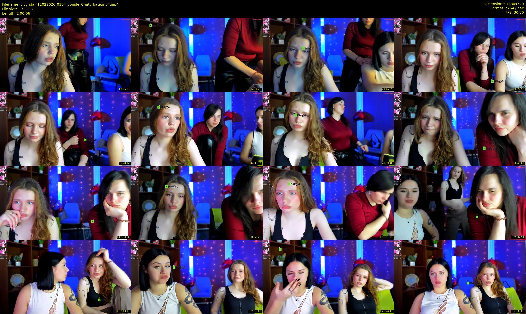 vivy_star — 121 minute Chaturbate couple cam show recording, 720p, Feb 12, 2026