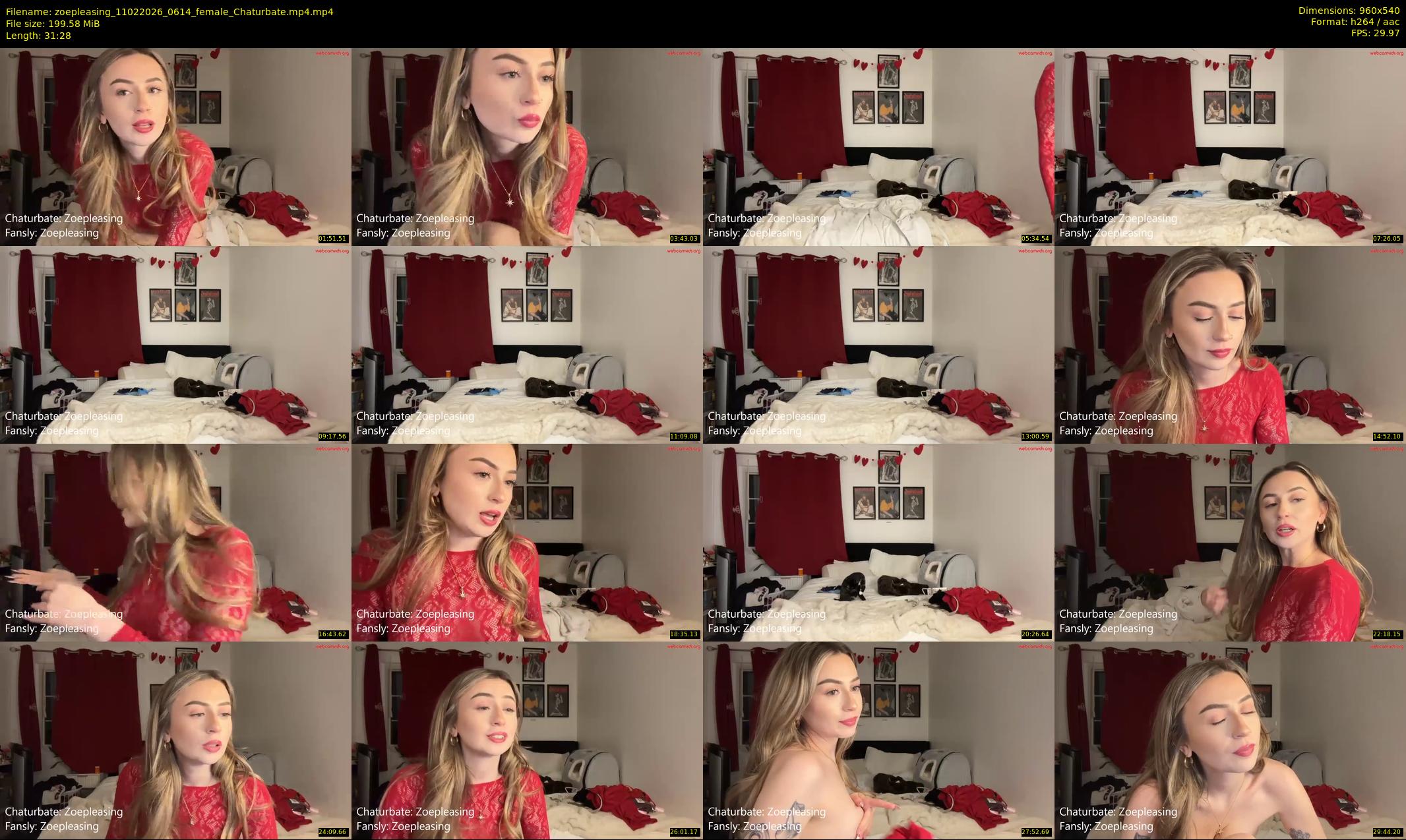 zoepleasing — 32 minute Chaturbate female cam show recording, 480p, Feb 11, 2026