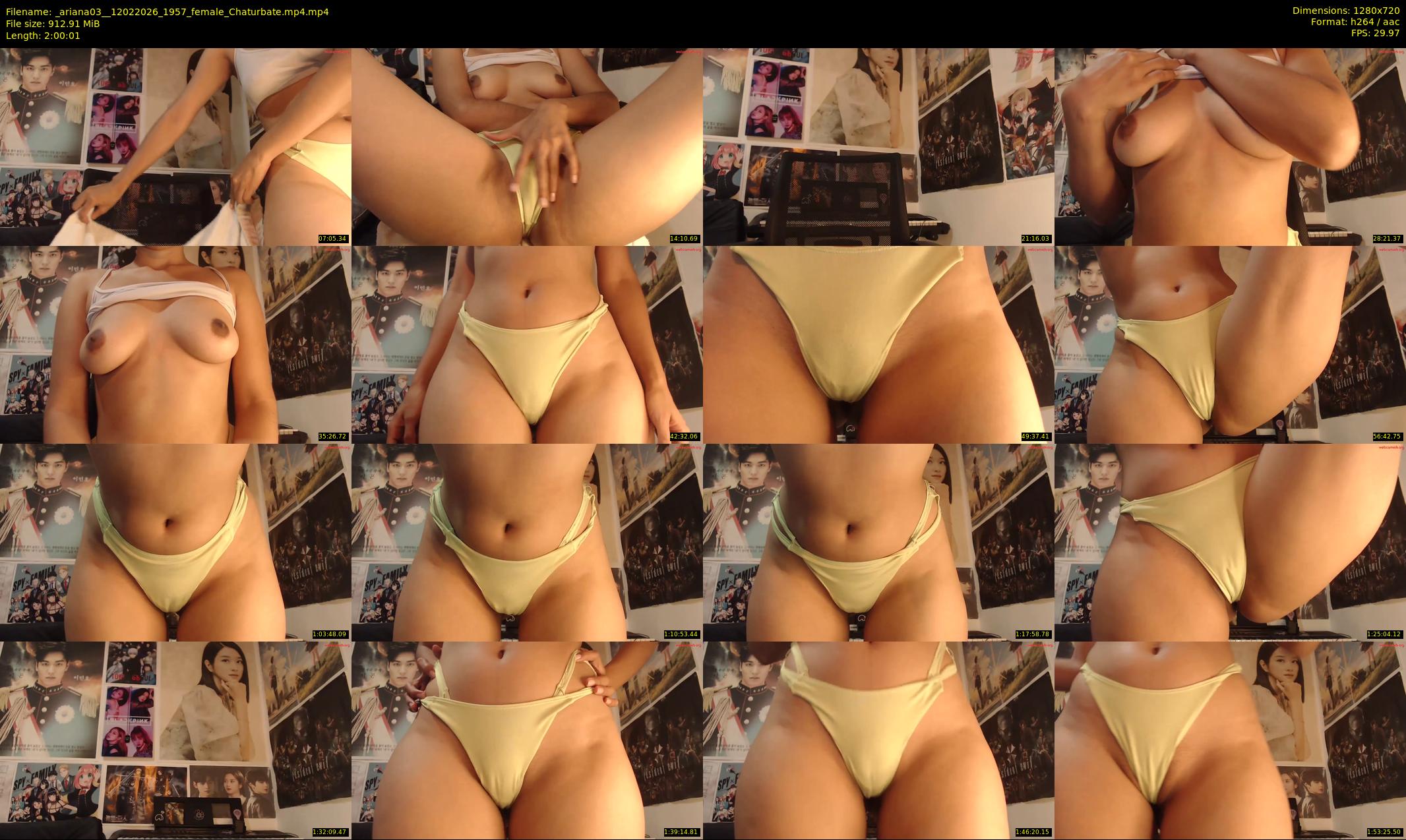 _ariana03_ — 121 minute Chaturbate female cam show recording, 720p, Feb 12, 2026