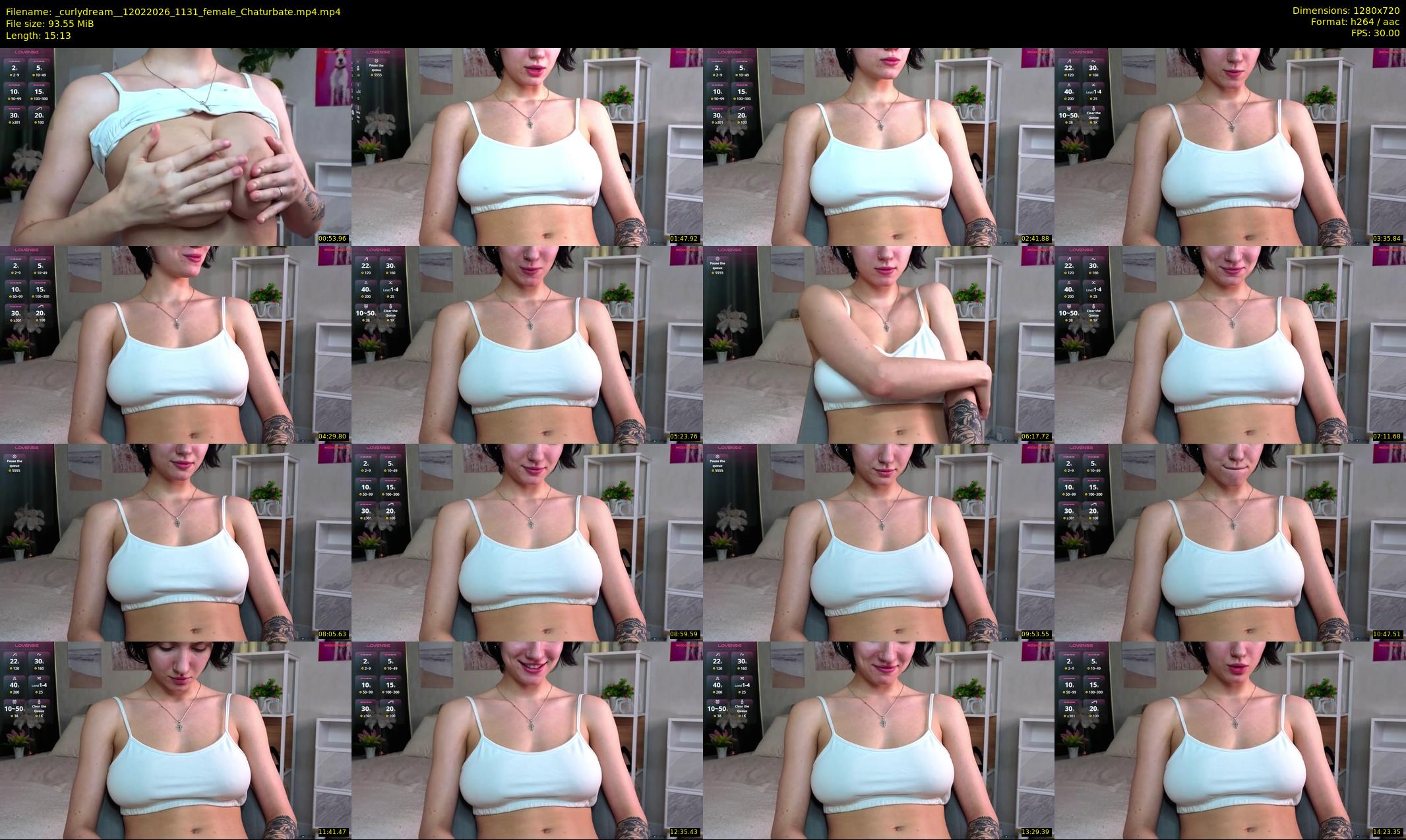 _curlydream_ — 16 minute Chaturbate female cam show recording, 720p, Feb 12, 2026
