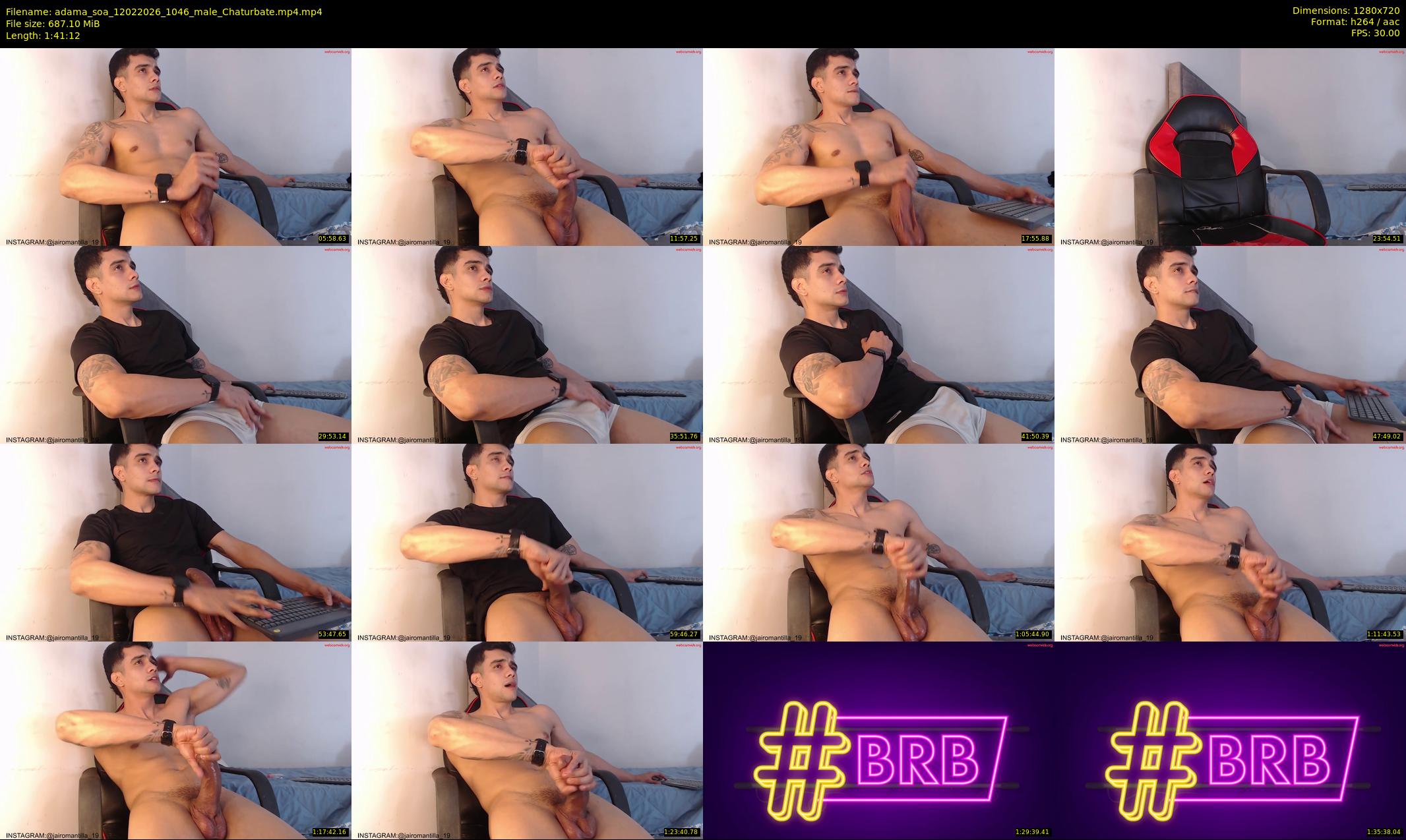 adama_soa — 102 minute Chaturbate male cam show recording, 720p, Feb 12, 2026