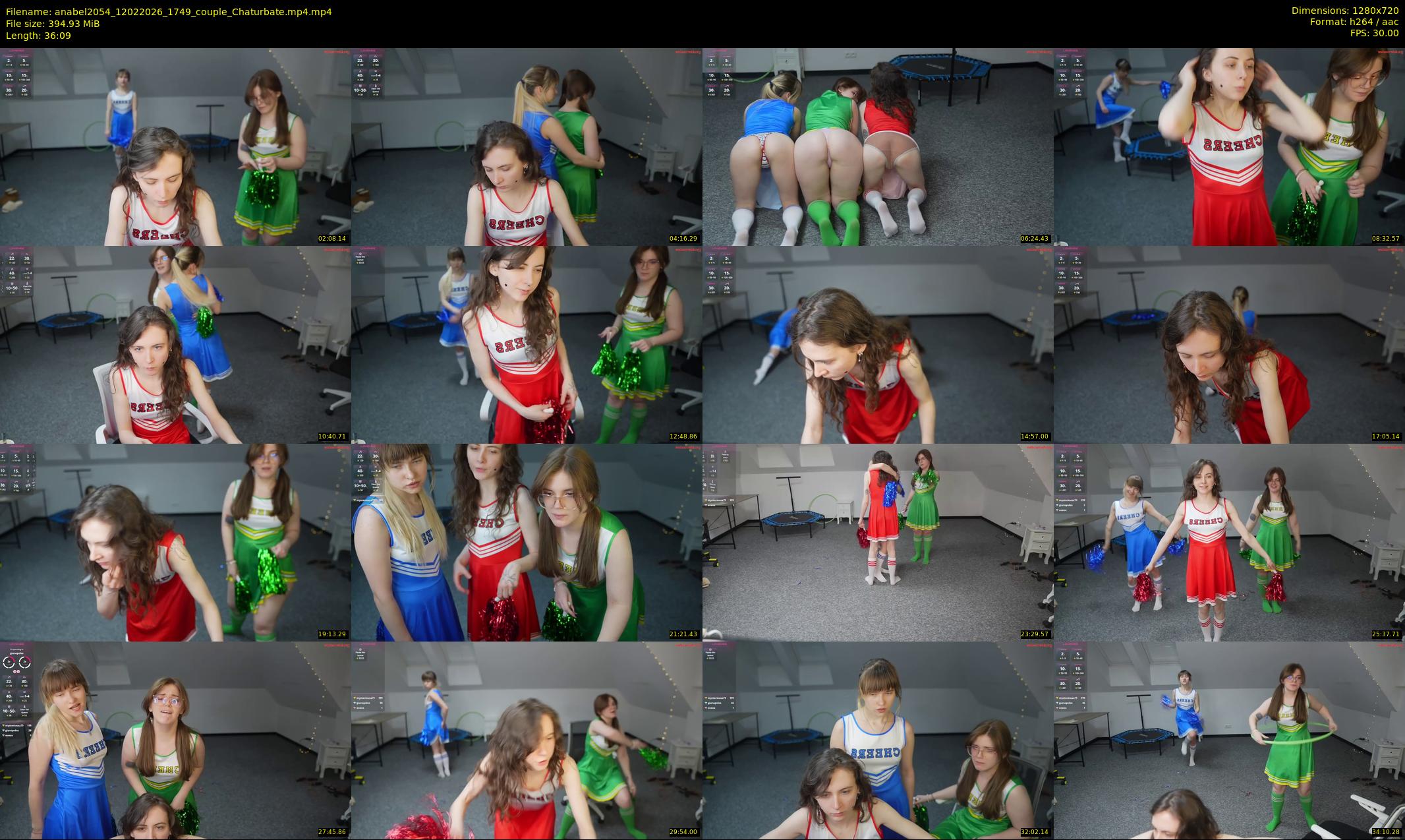 anabel2054 — 37 minute Chaturbate female cam show recording, 720p, Feb 12, 2026