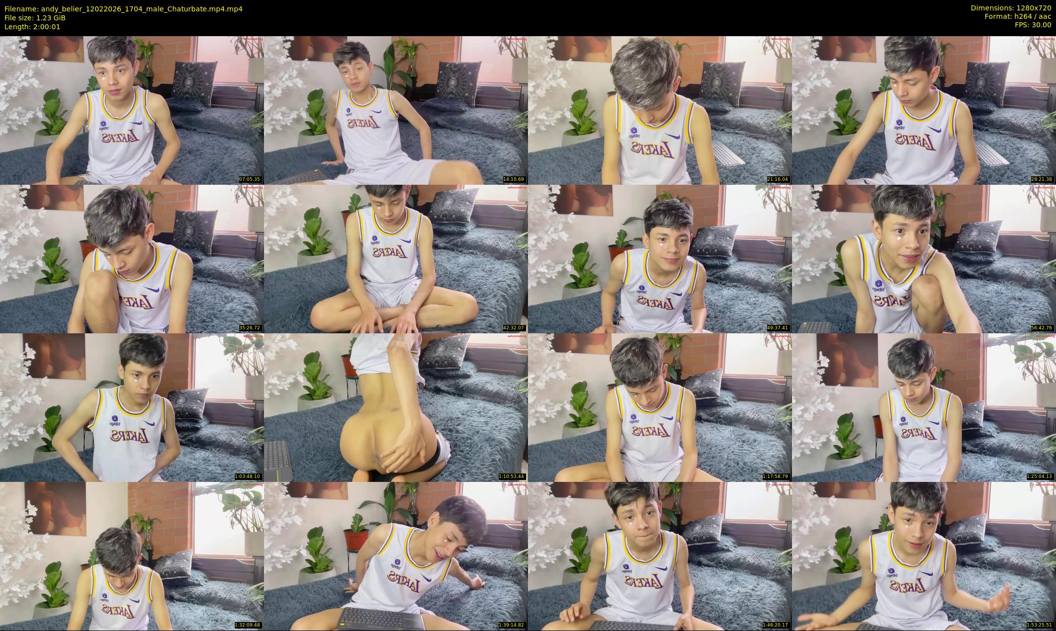 andy_belier — 121 minute Chaturbate male cam show recording, 720p, Feb 12, 2026