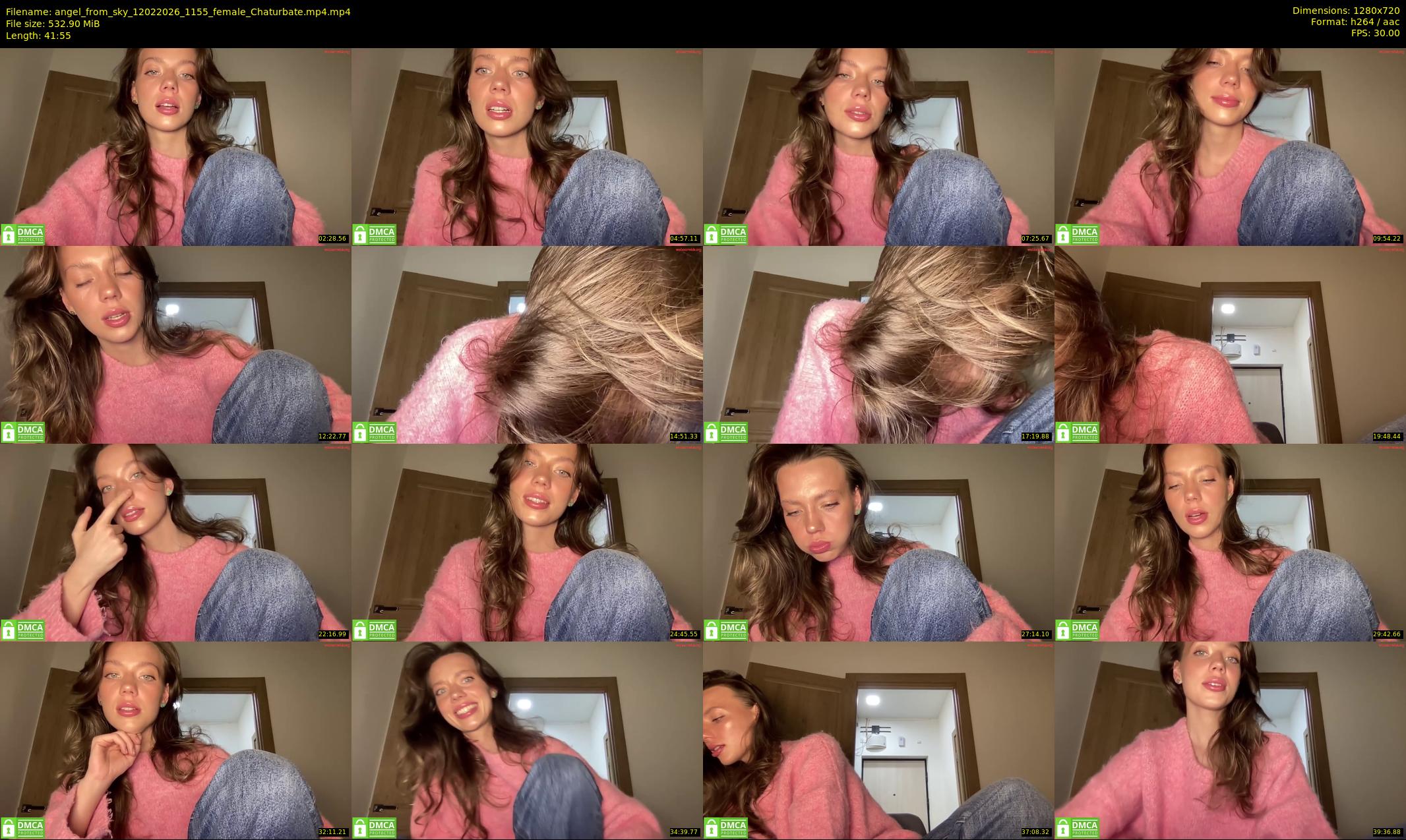 angel_from_sky — 42 minute Chaturbate female cam show recording, 720p, Feb 12, 2026
