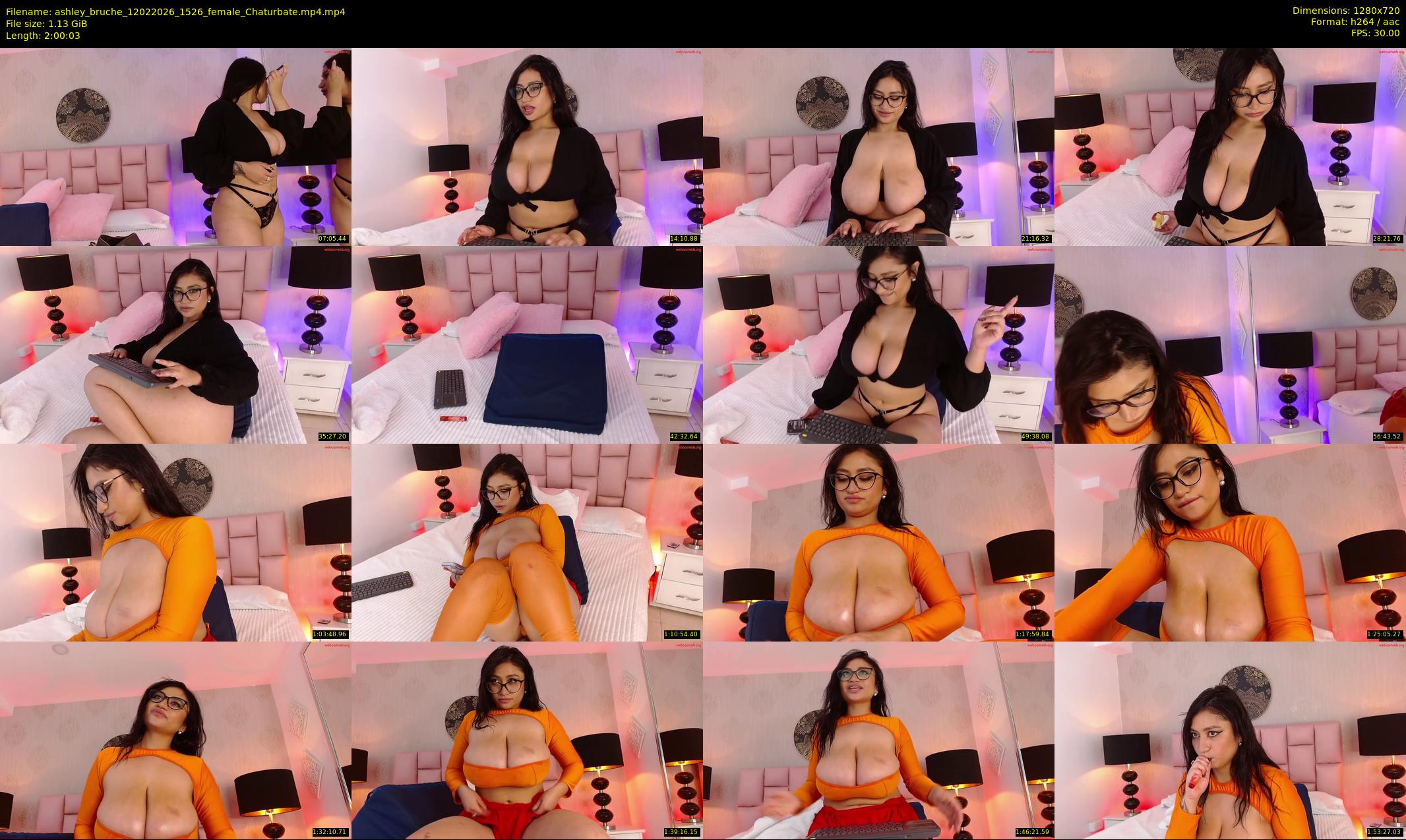ashley_bruche — 121 minute Chaturbate female cam show recording, 720p, Feb 12, 2026