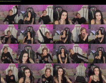 bright_diamonds_054 — 85 minute Chaturbate couple cam show recording, 720p, Feb 12, 2026