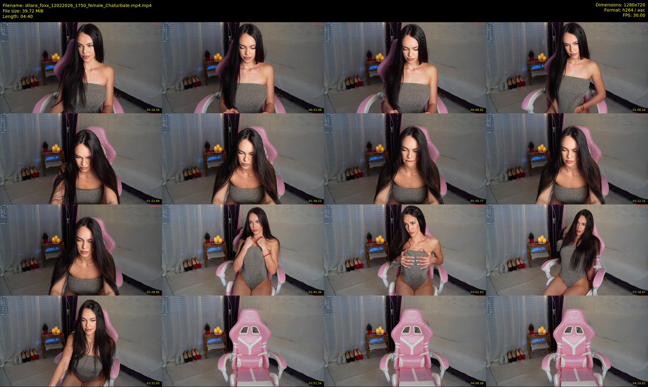 dilara_foxx — 5 minute Chaturbate female cam show recording, 720p, Feb 12, 2026