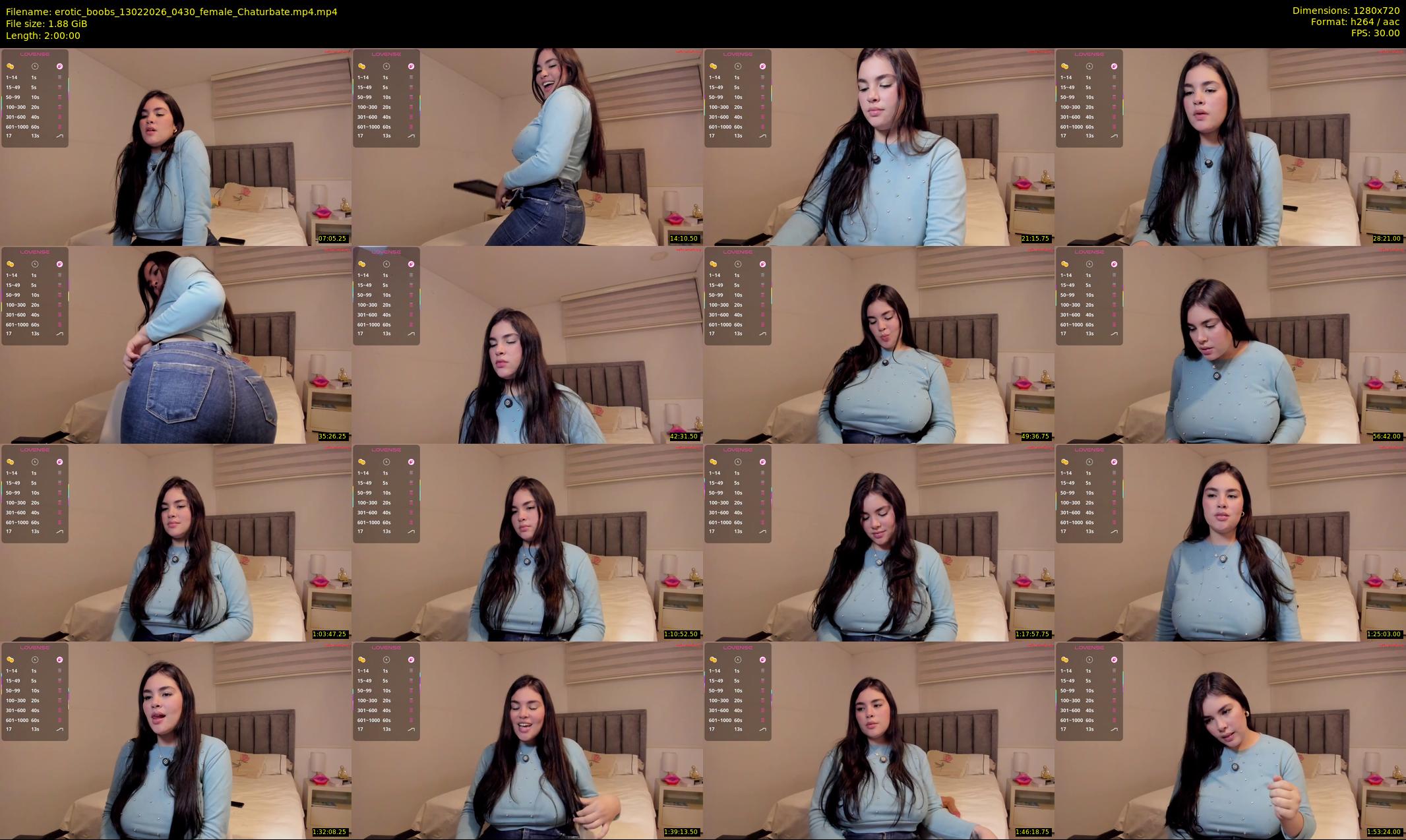 erotic_boobs — 120 minute Chaturbate female cam show recording, 720p, Feb 13, 2026