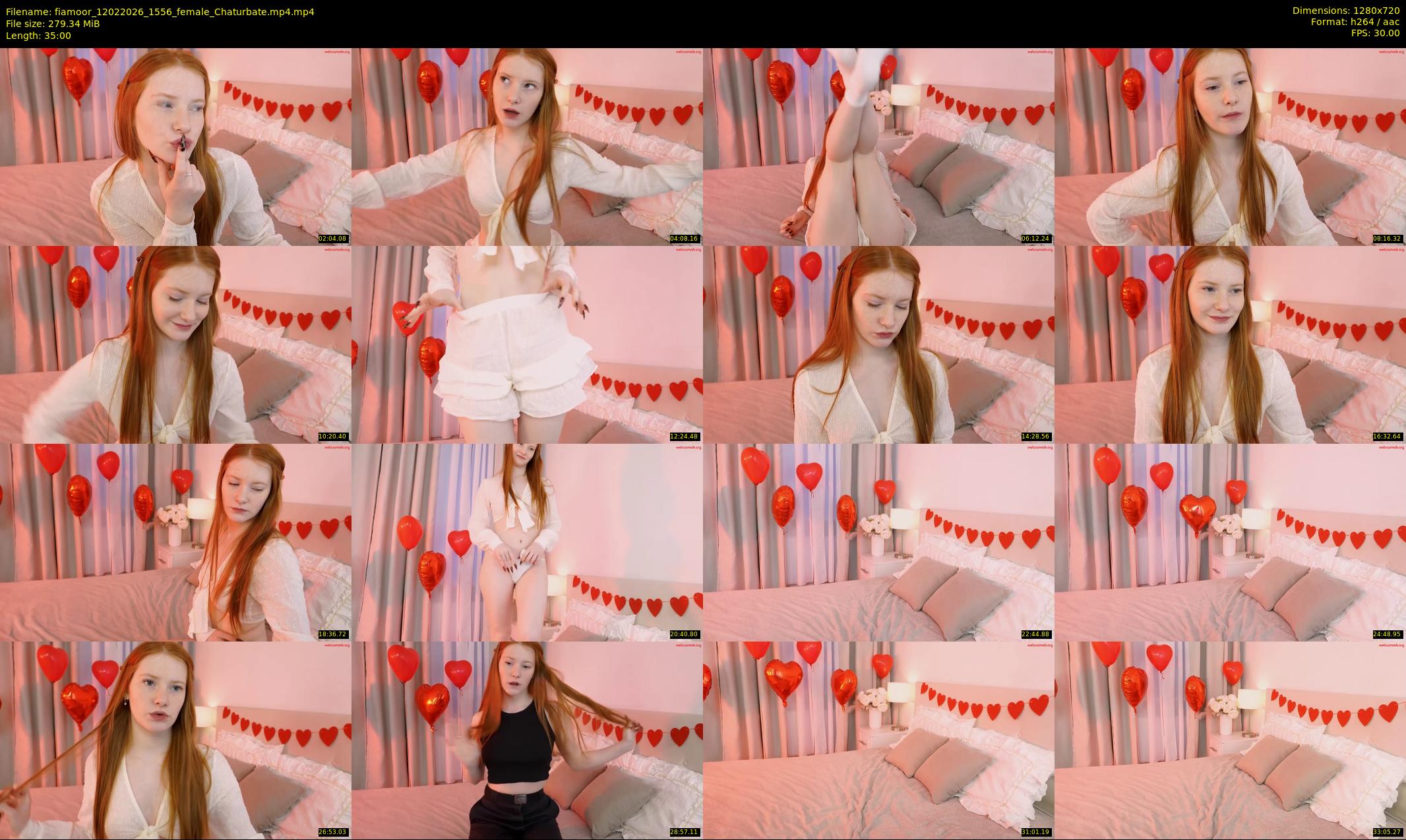 fiamoor — 35 minute Chaturbate female cam show recording, 720p, Feb 12, 2026