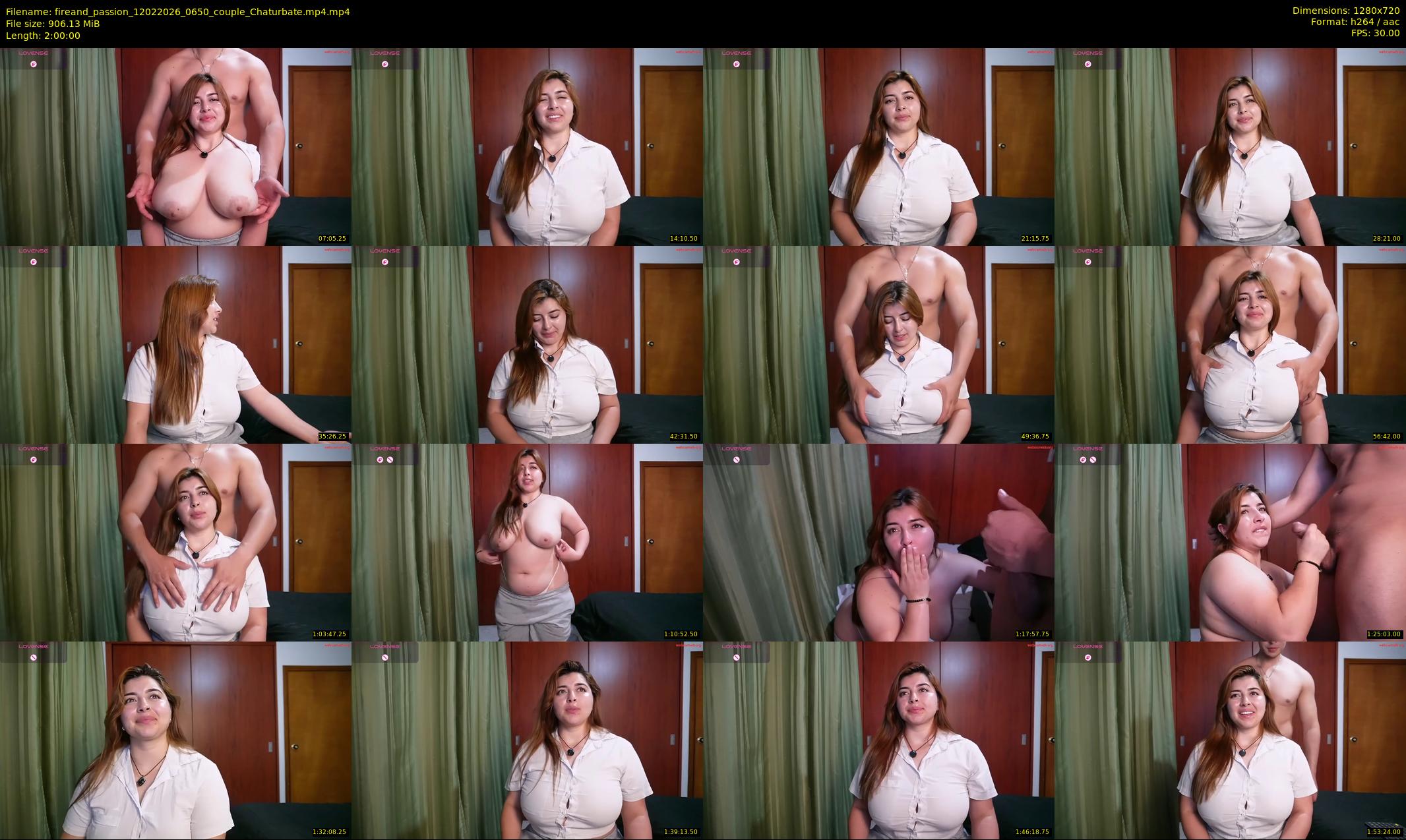 fireand_passion — 120 minute Chaturbate couple cam show recording, 720p, Feb 12, 2026