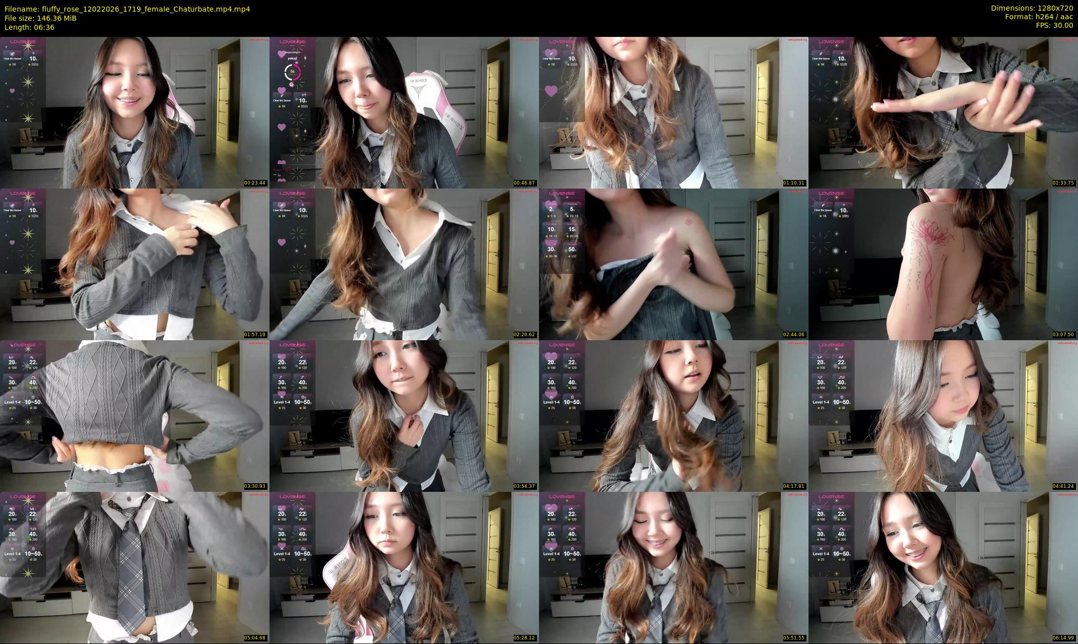 fluffy_rose — 7 minute Chaturbate female cam show recording, 720p, Feb 12, 2026