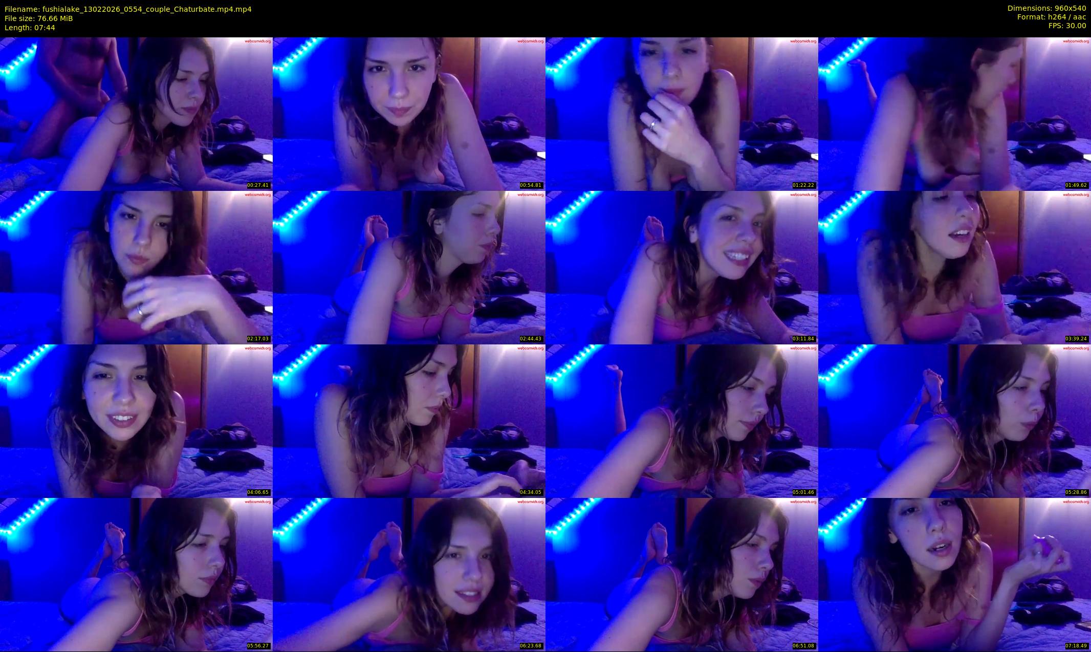 fushialake — 8 minute Chaturbate female cam show recording, 480p, Feb 13, 2026