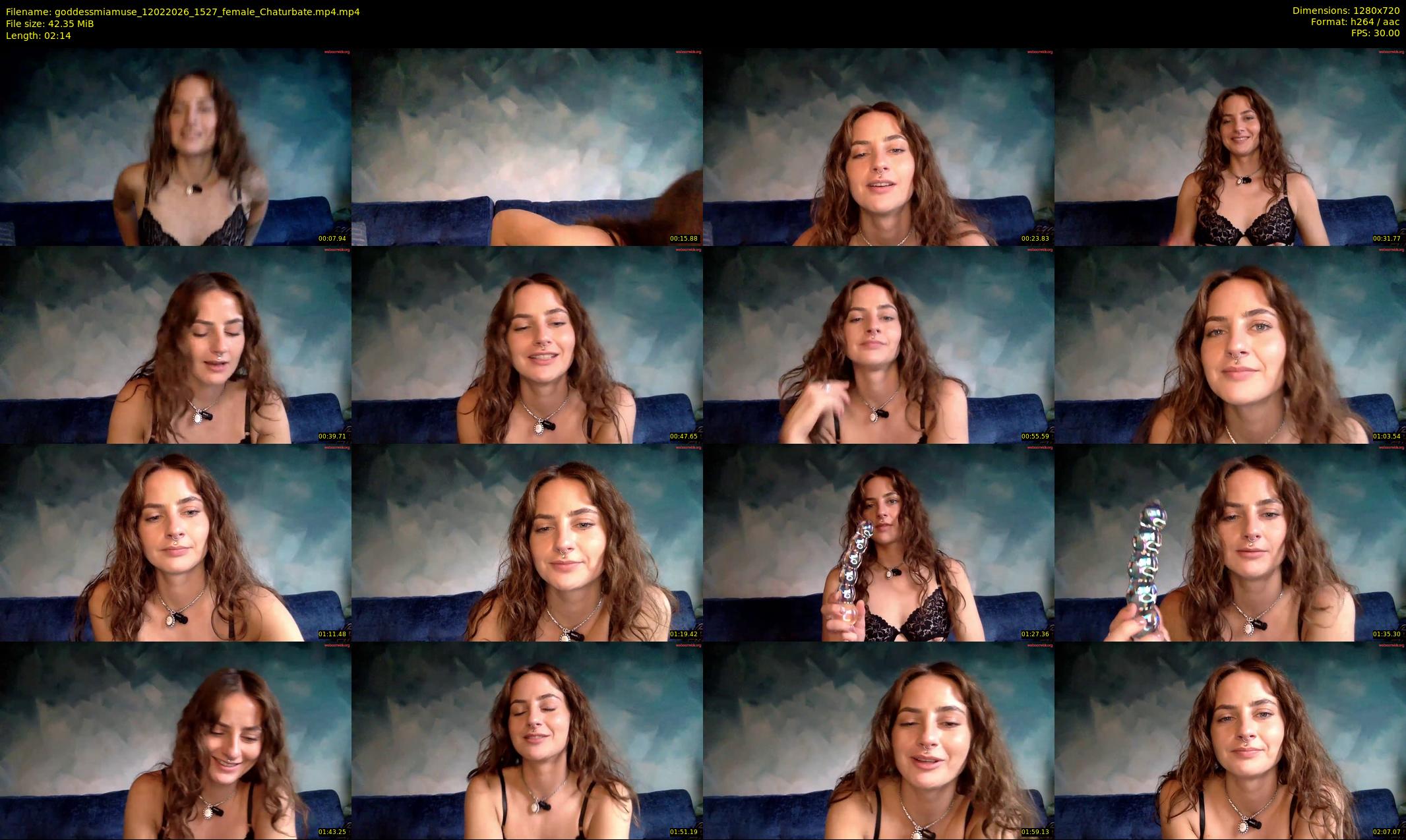 goddessmiamuse — 3 minute Chaturbate female cam show recording, 720p, Feb 12, 2026
