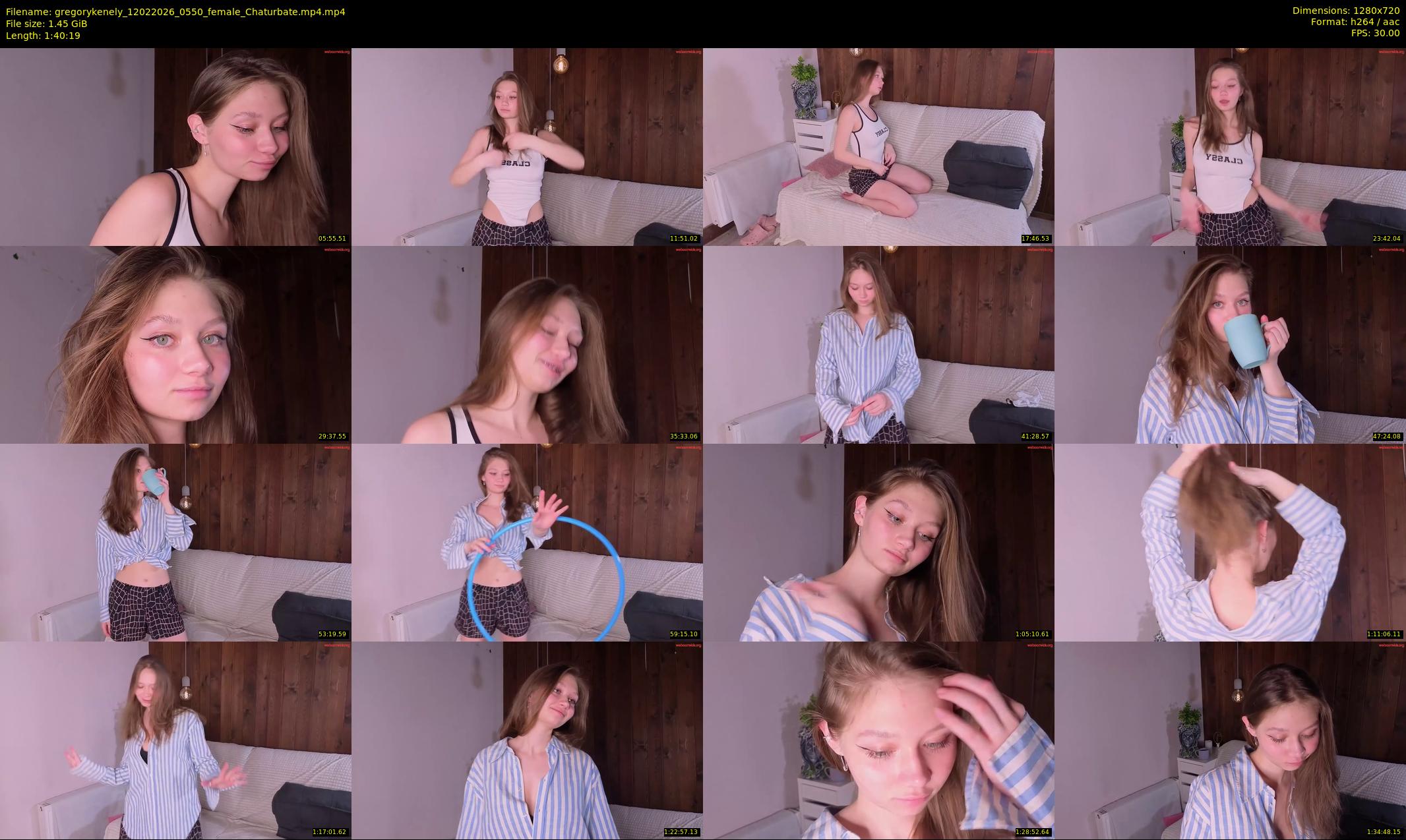 gregorykenely — 101 minute Chaturbate female cam show recording, 720p, Feb 12, 2026