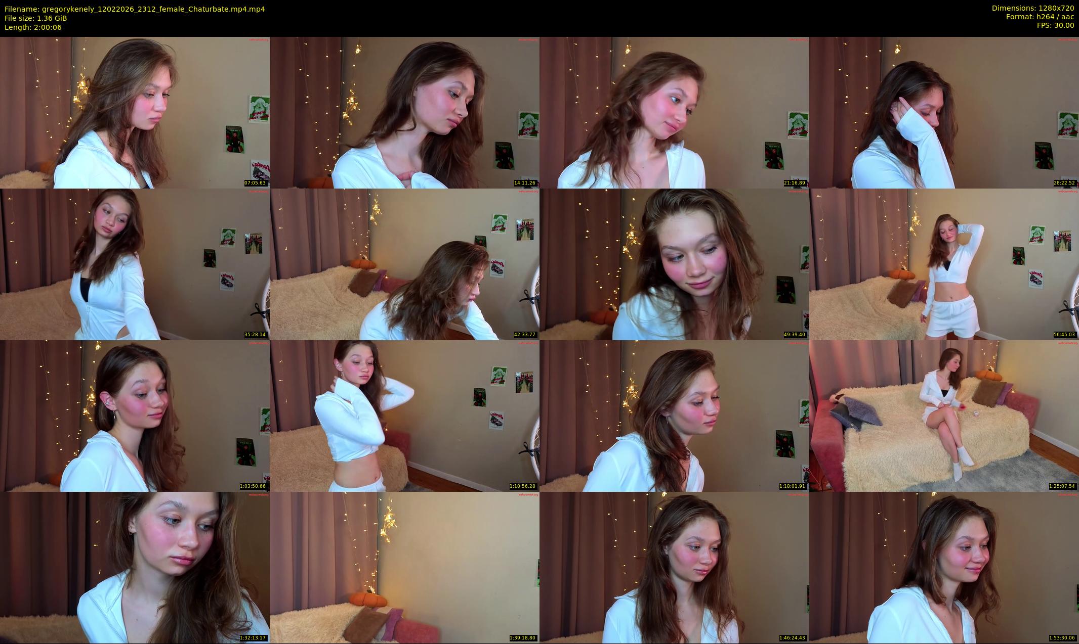 gregorykenely — 121 minute Chaturbate female cam show recording, 720p, Feb 12, 2026