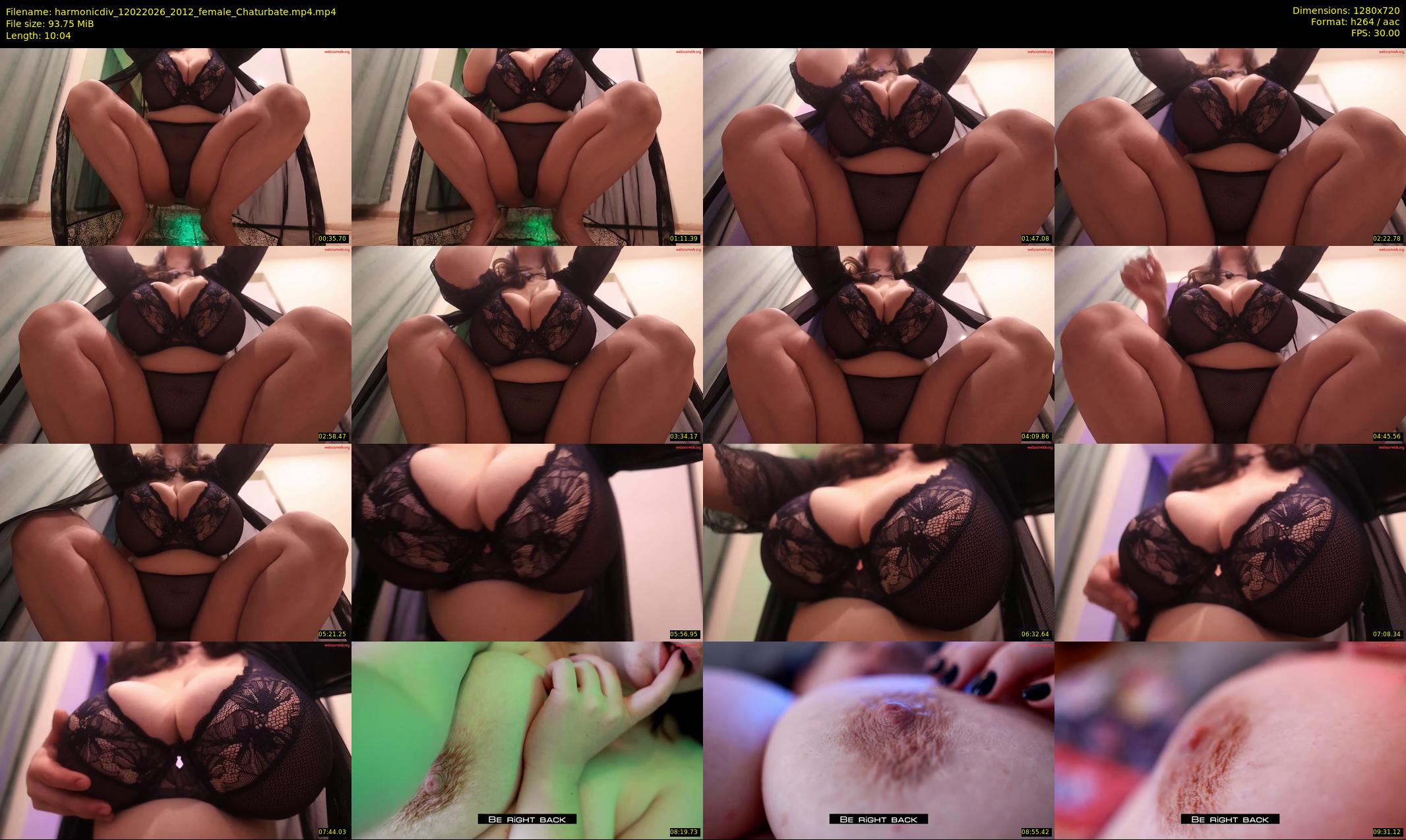 harmonicdiv — 11 minute Chaturbate female cam show recording, 720p, Feb 12, 2026