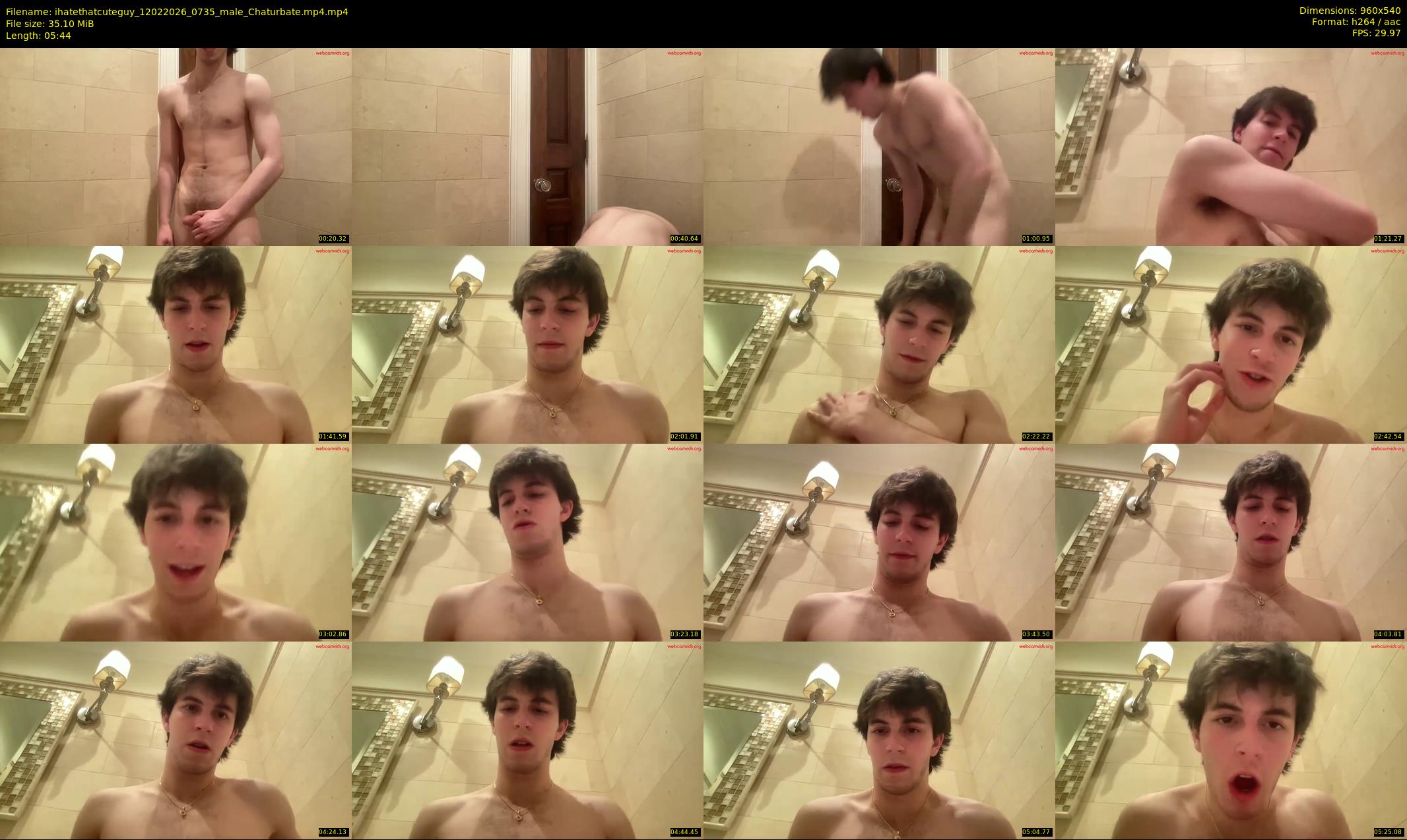 ihatethatcuteguy — 6 minute Chaturbate male cam show recording, 480p, Feb 12, 2026