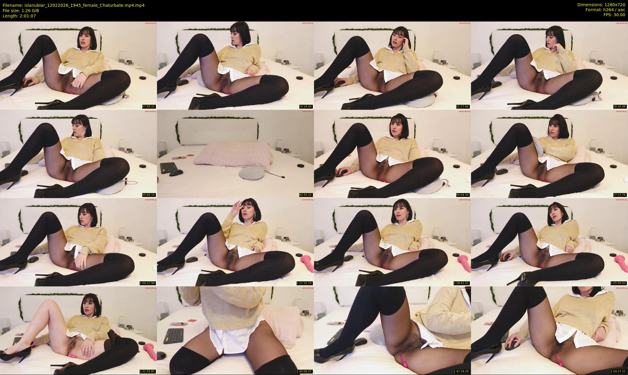 islanublar — 122 minute Chaturbate female cam show recording, 720p, Feb 12, 2026