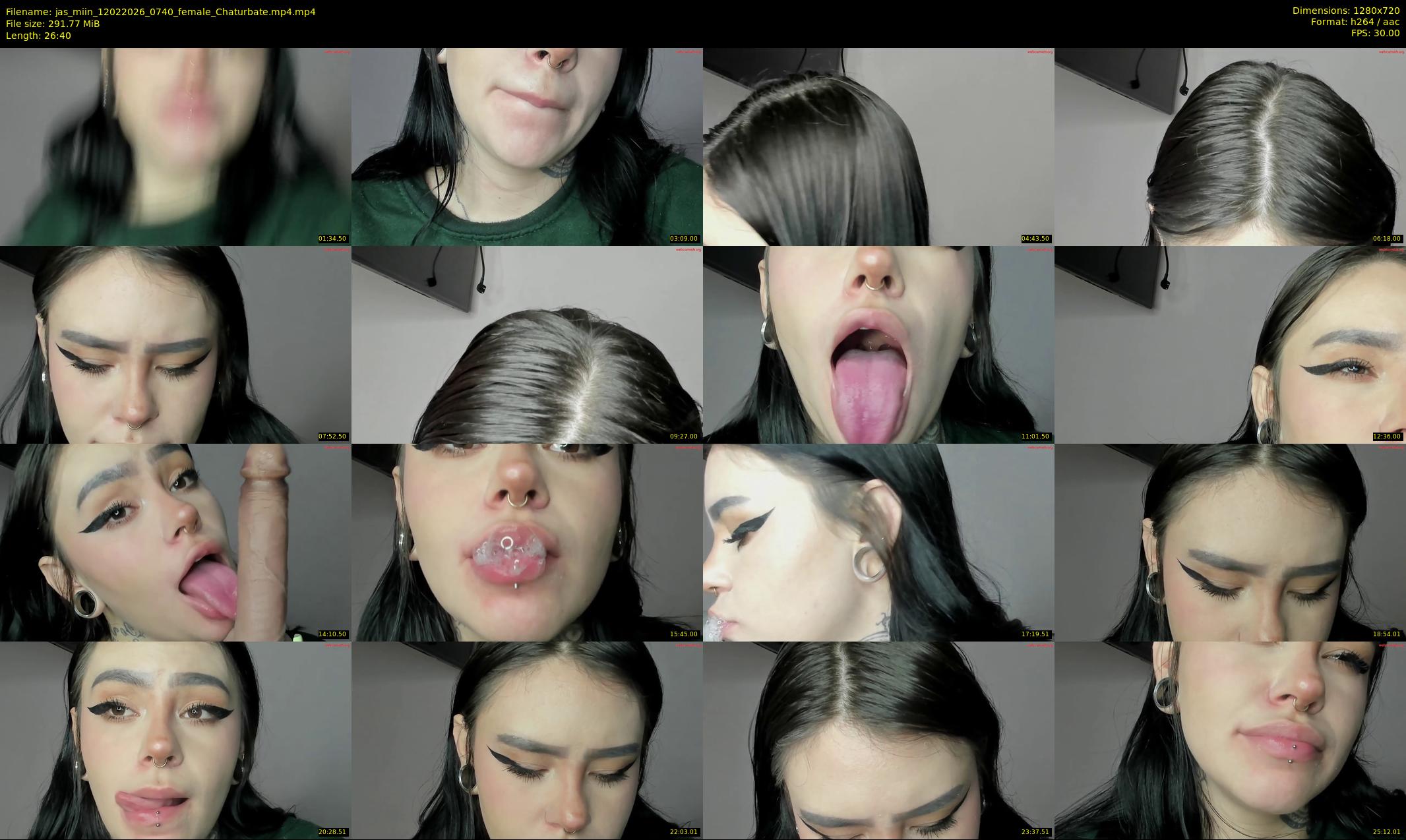 jas_miin — 27 minute Chaturbate female cam show recording, 720p, Feb 12, 2026