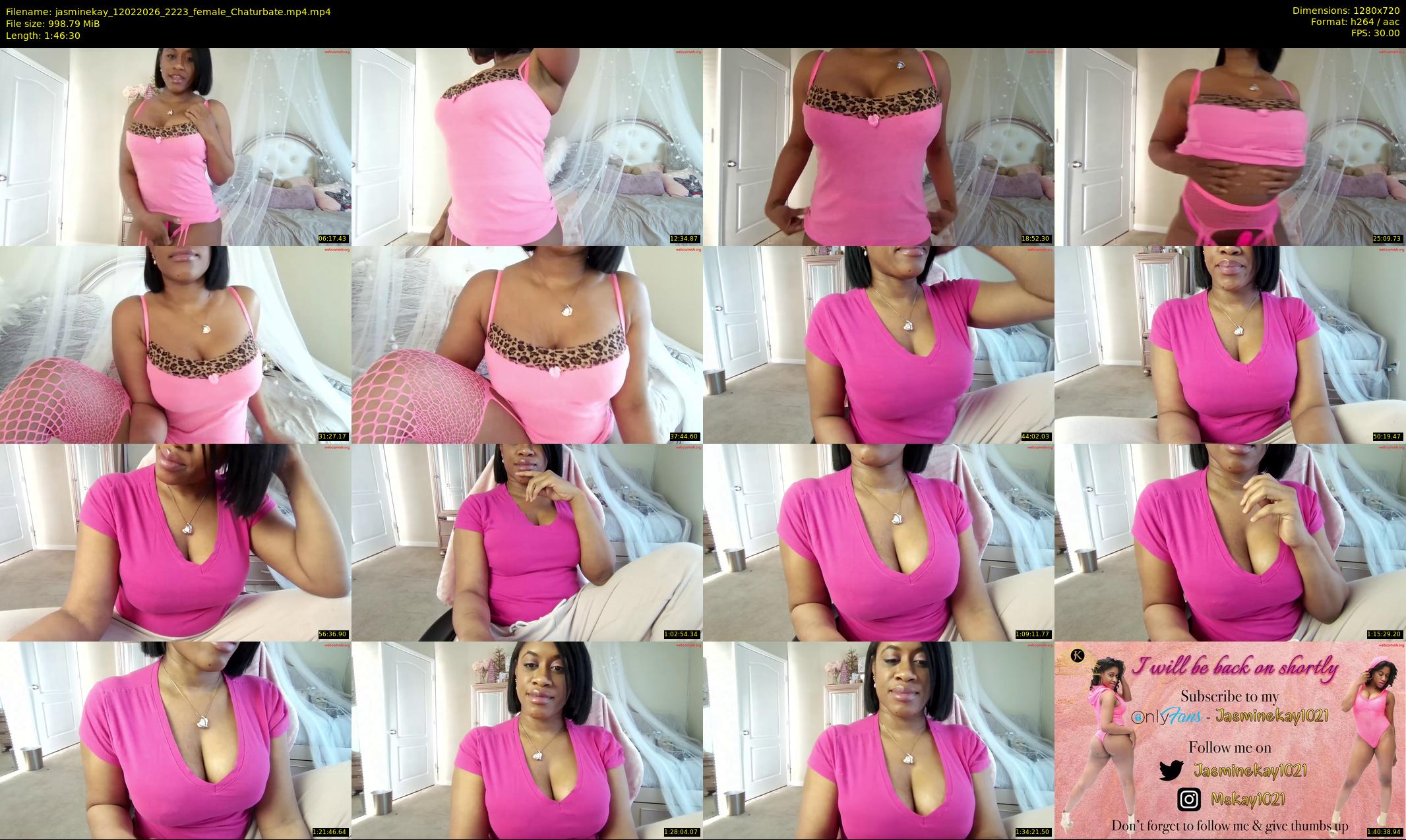 jasminekay — 107 minute Chaturbate female cam show recording, 720p, Feb 12, 2026
