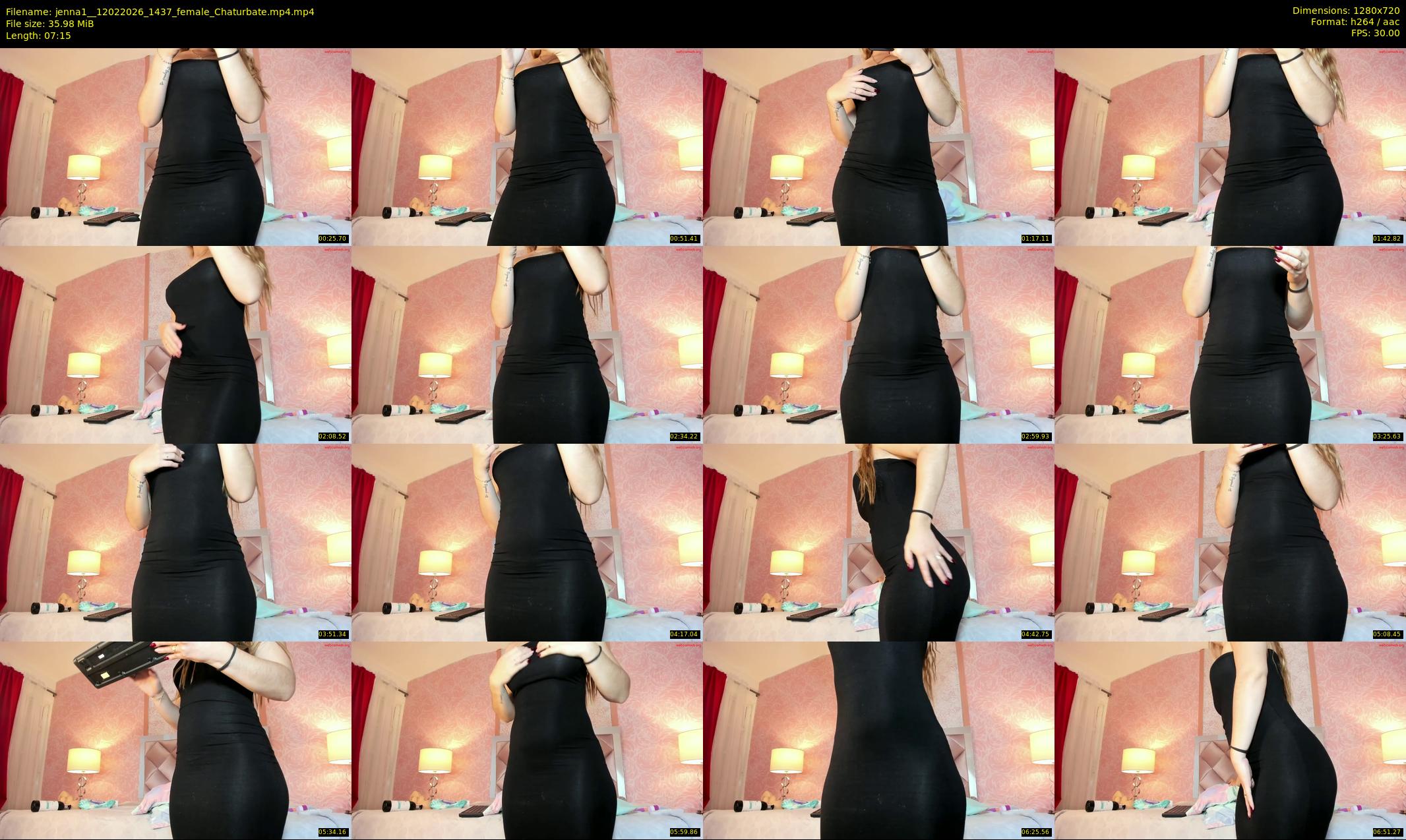 jenna1_ — 8 minute Chaturbate female cam show recording, 720p, Feb 12, 2026